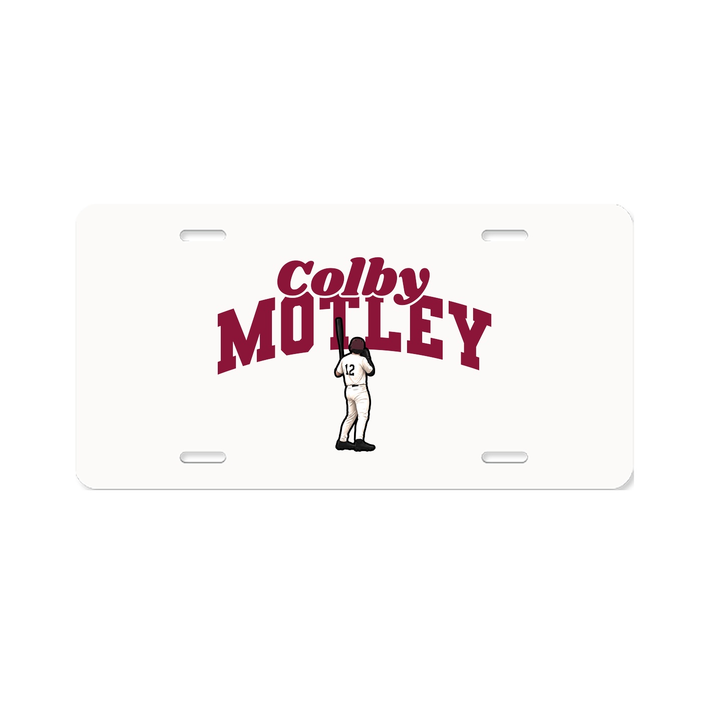 License Plate — Signature Arch in Classic