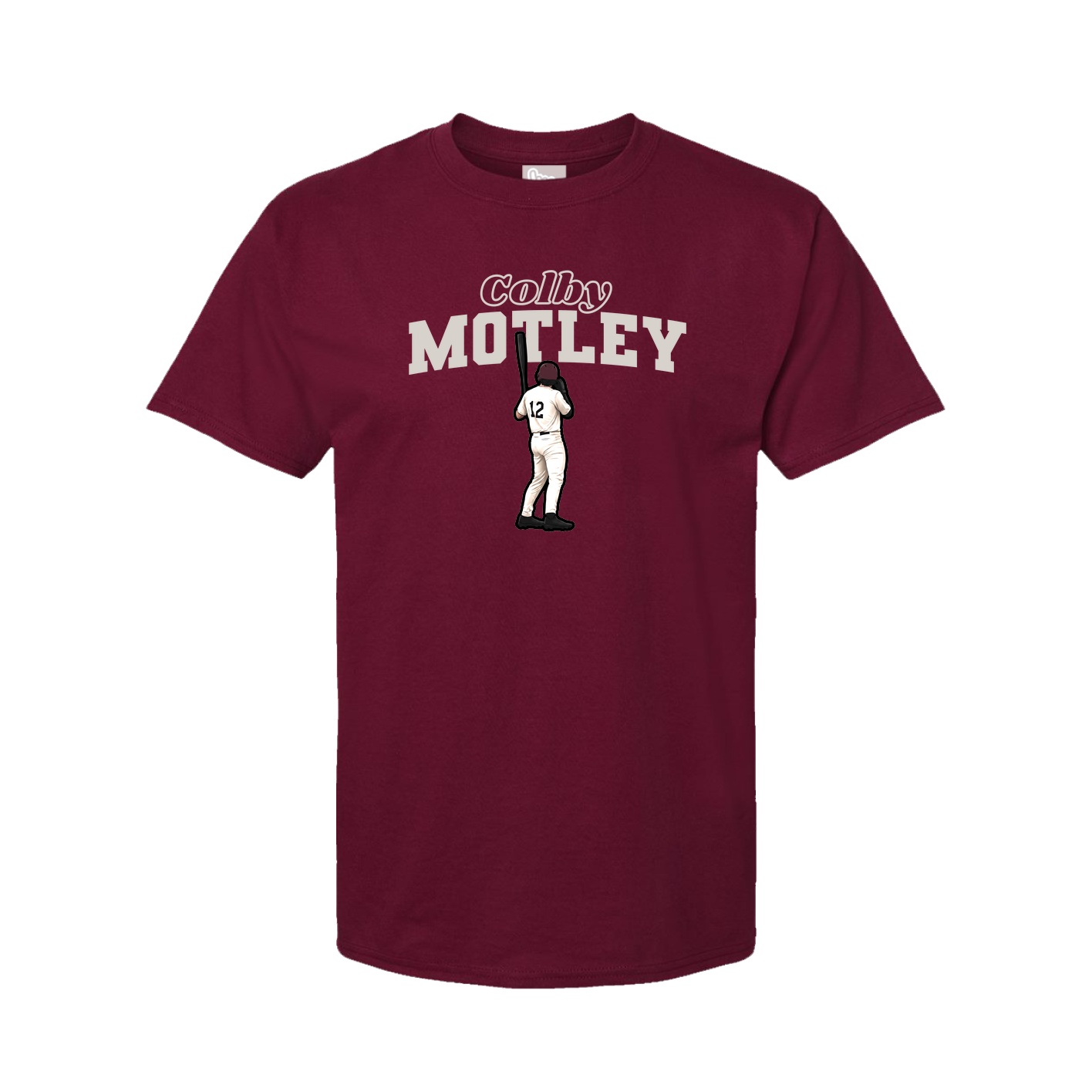 Youth Tee — Name Arch in Cardinal