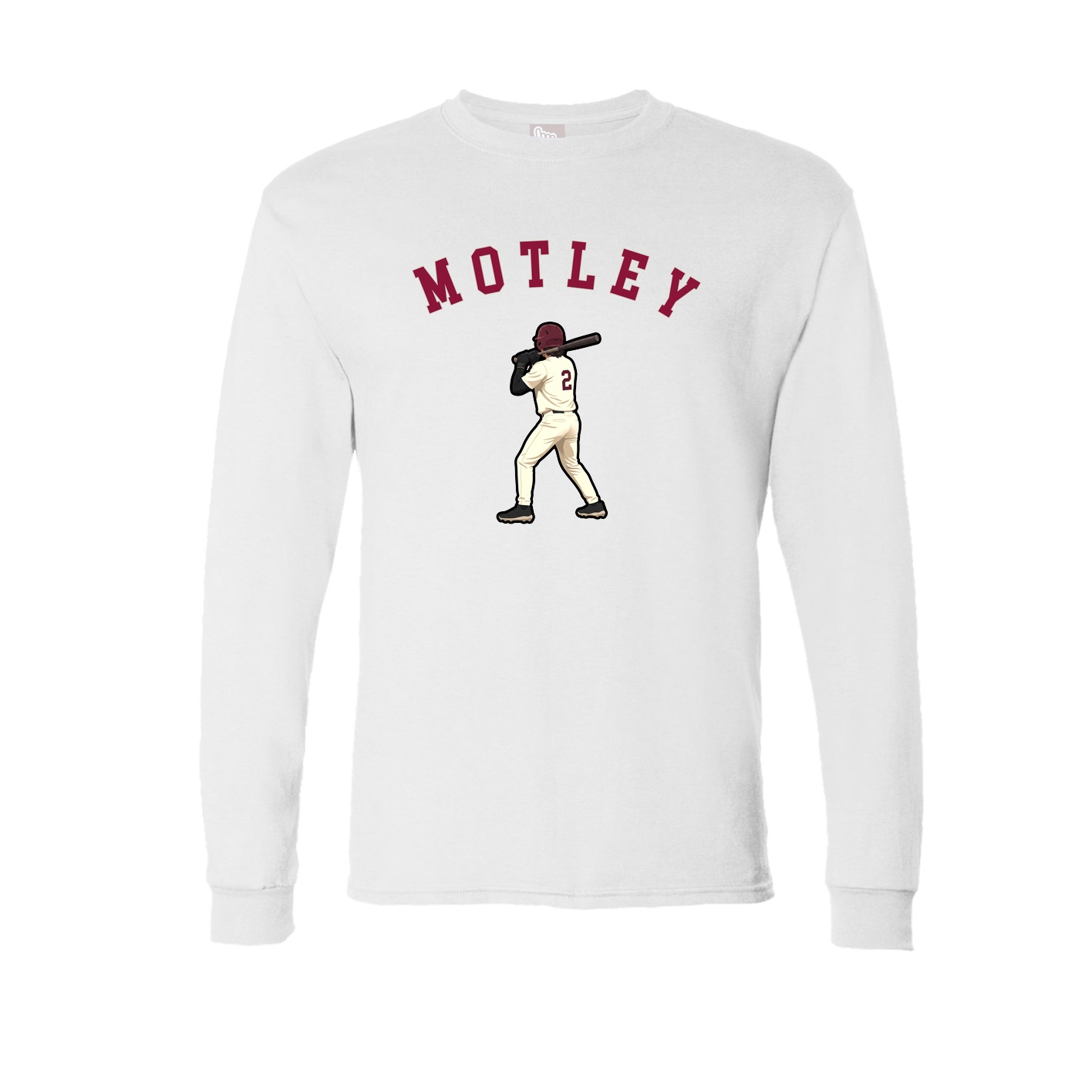 Long Sleeve Tee — Shirsey Arch in White