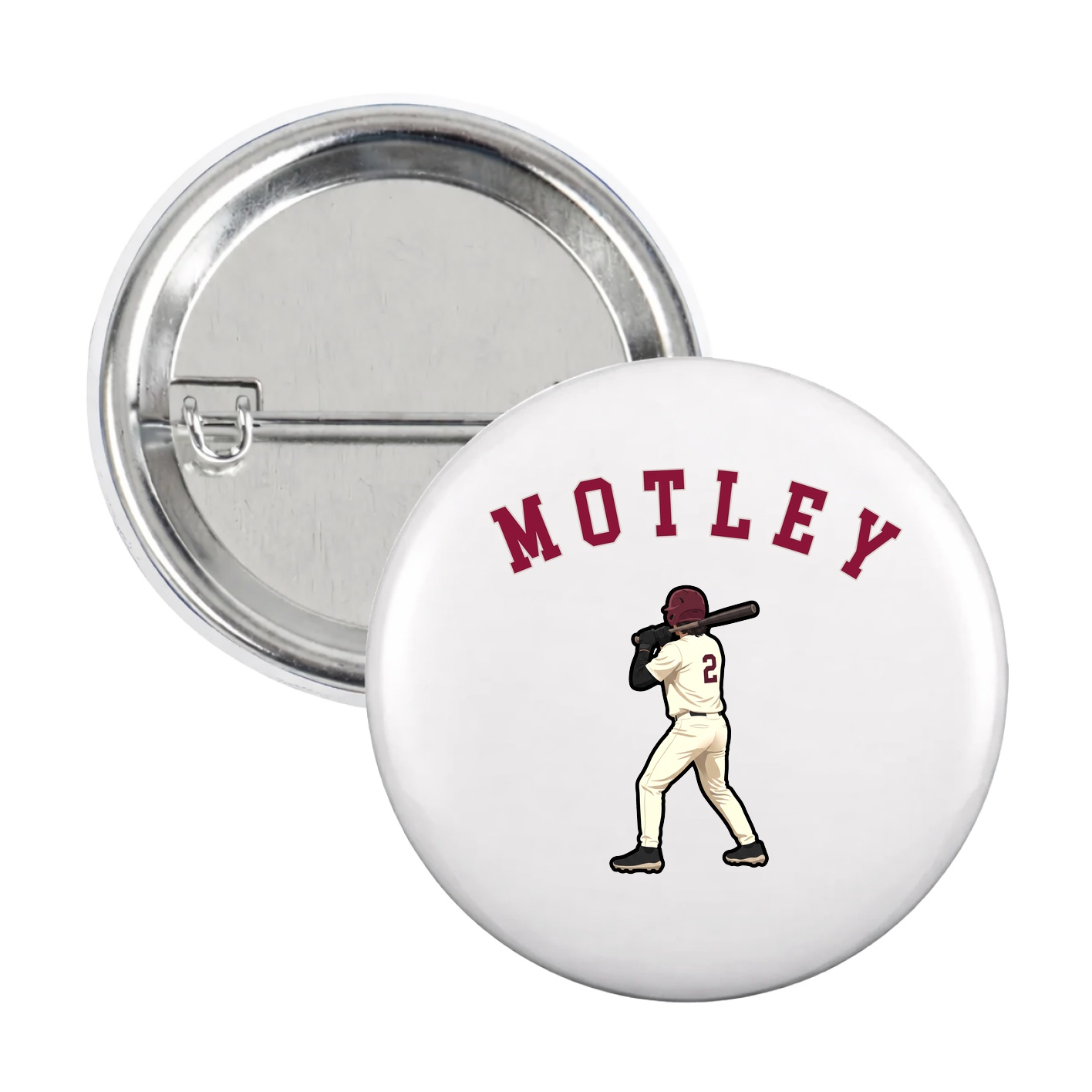 Game Day Button — Shirsey Arch in White