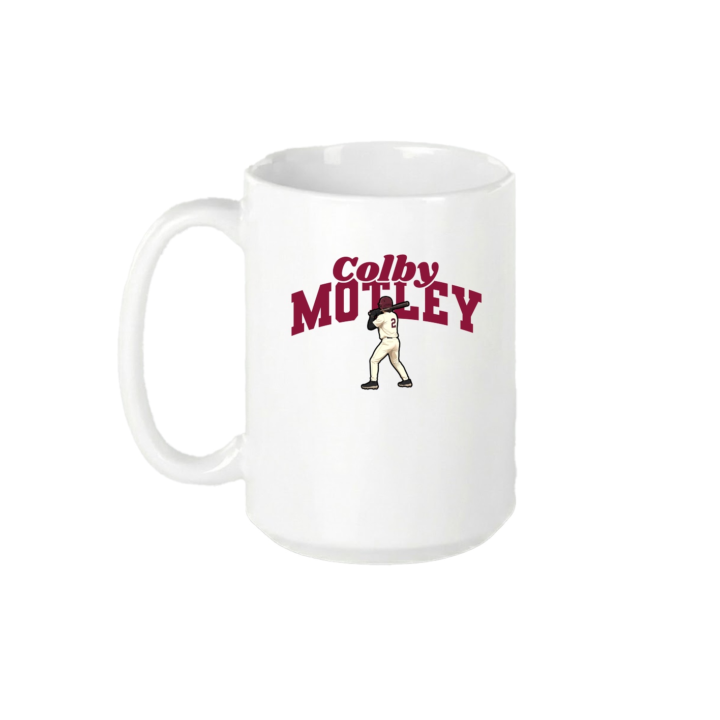 15oz Coffee Mug — Signature Arch in White