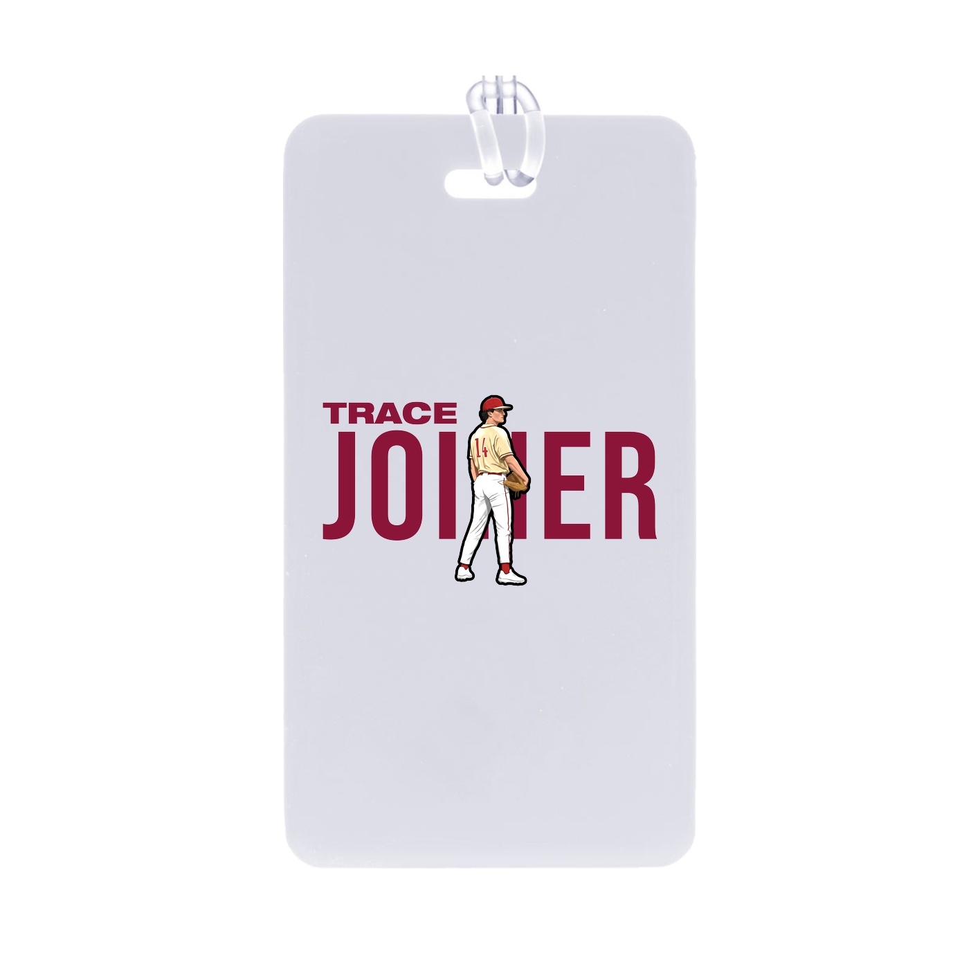 Bag Tag — Player Name in Classic