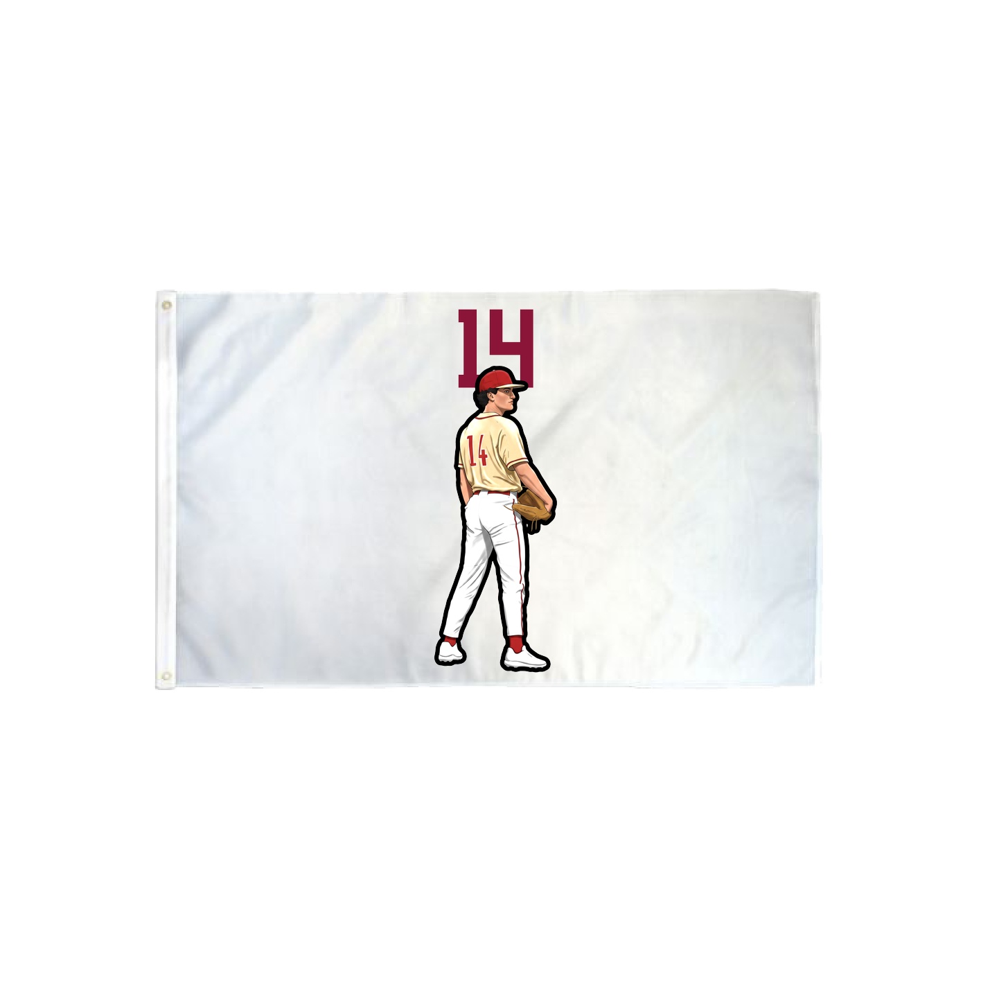 3x5 Flag — Number Top in Classic