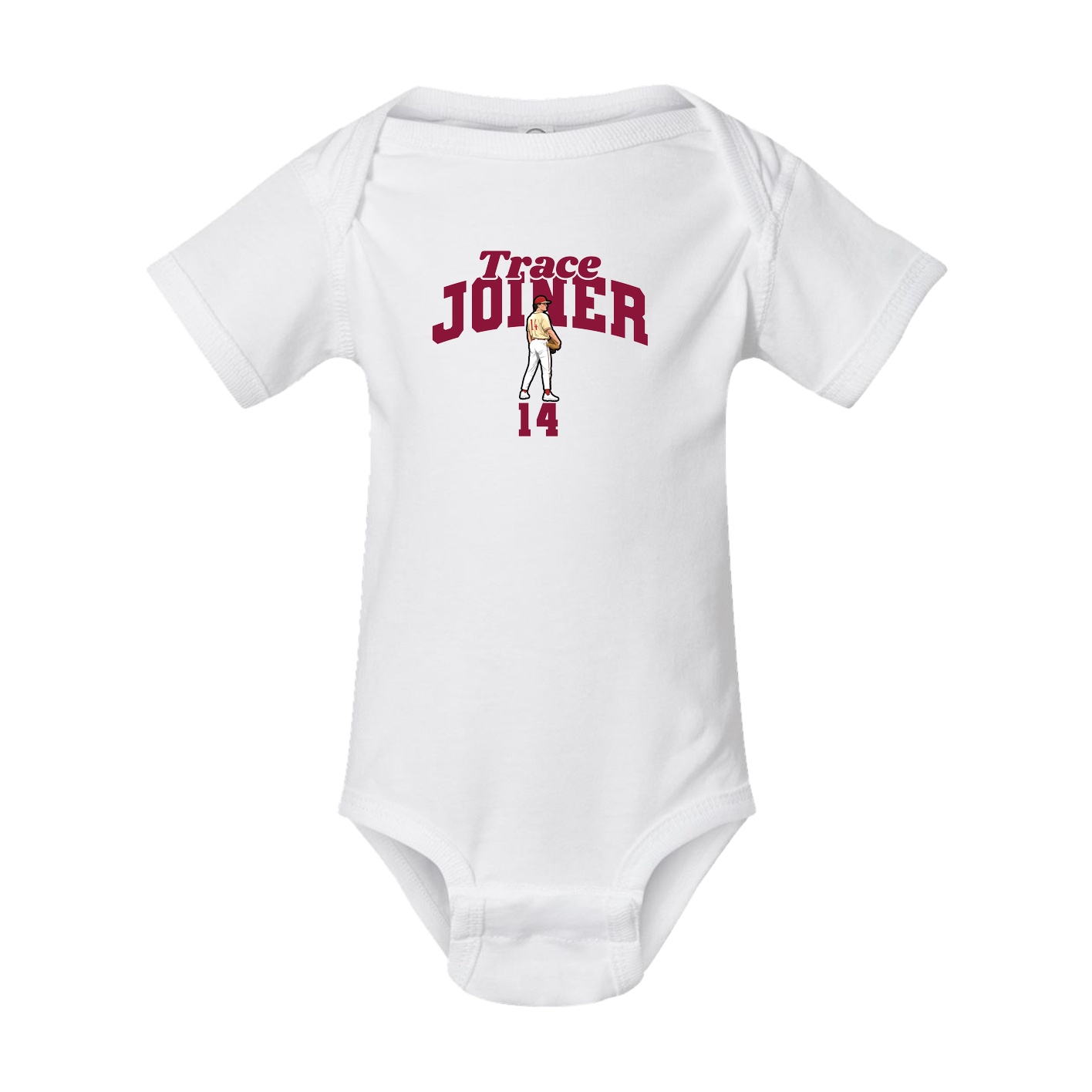 Baby Onesie — Signature Arch in White