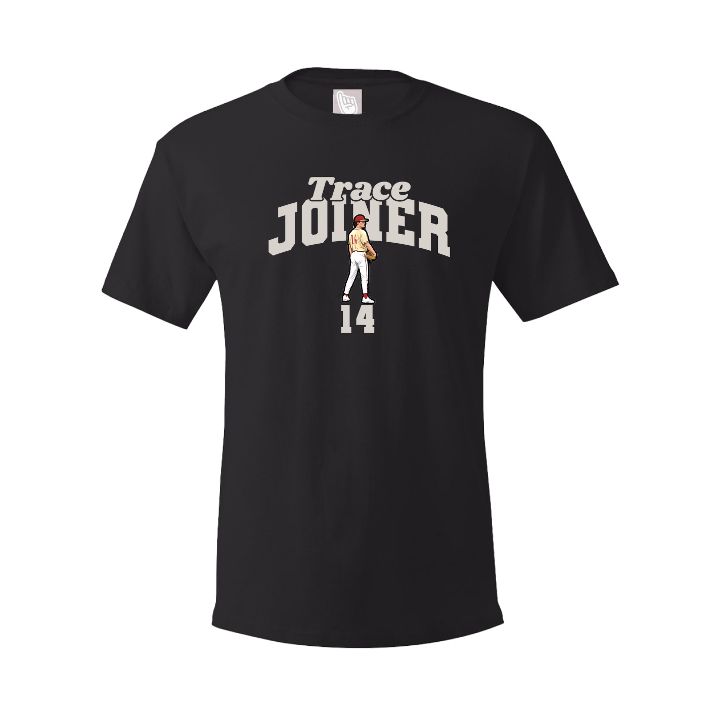 Youth Tee — Signature Arch in Black