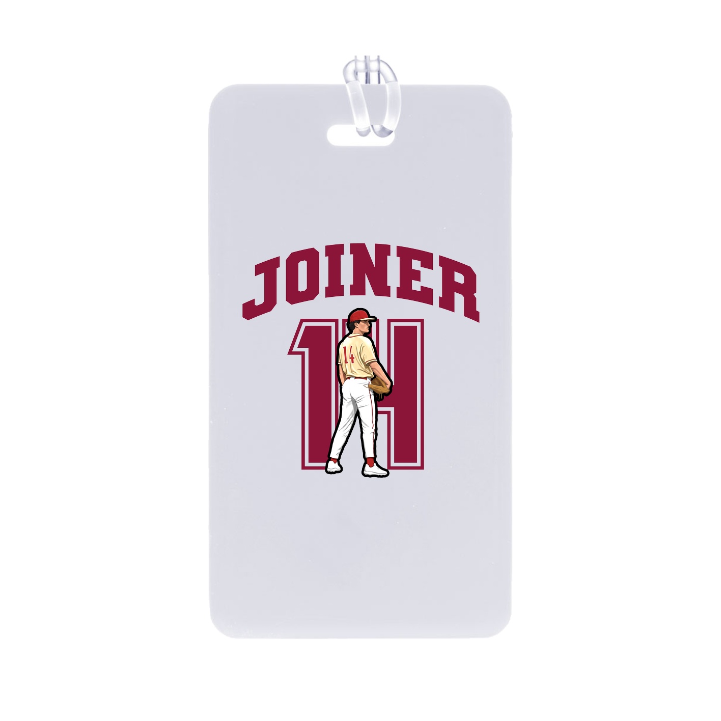 Bag Tag — Number in Classic