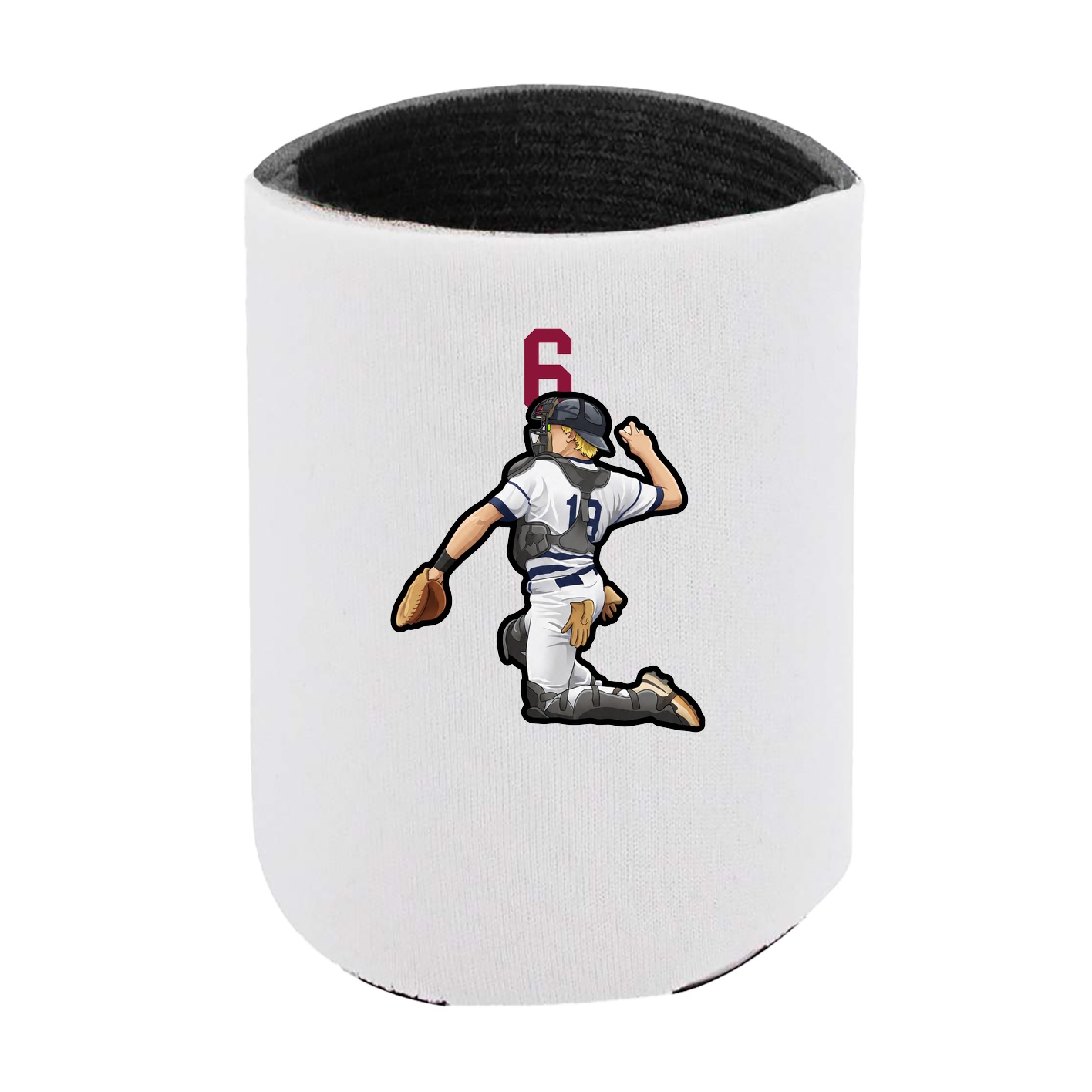 Can Holder — Number Top in White