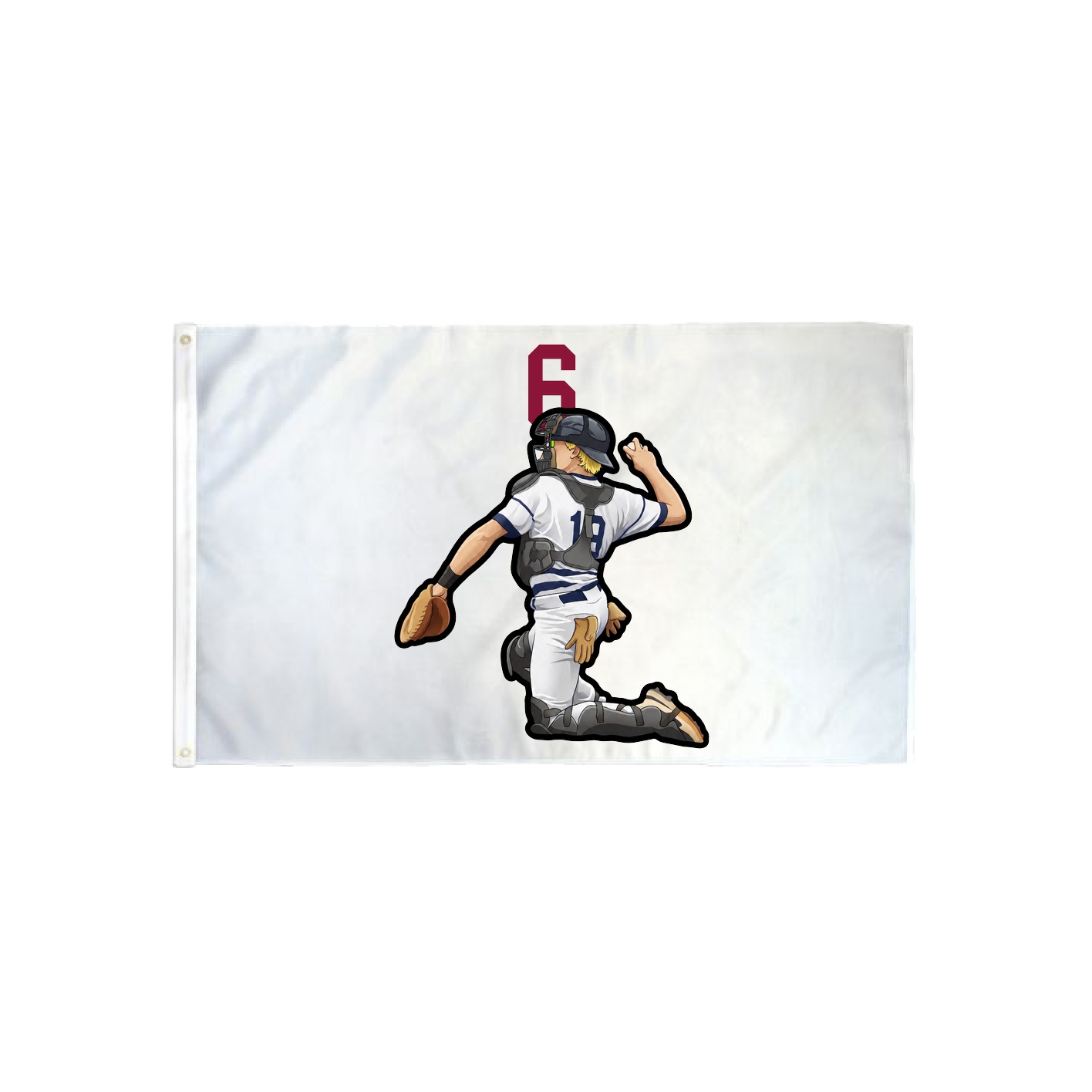 3x5 Flag — Number Top in Classic