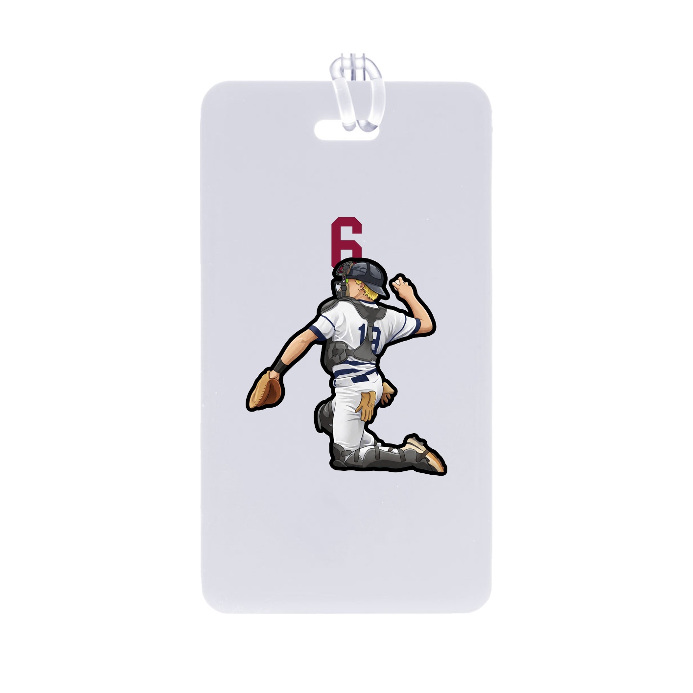 Bag Tag — Number Top in Classic