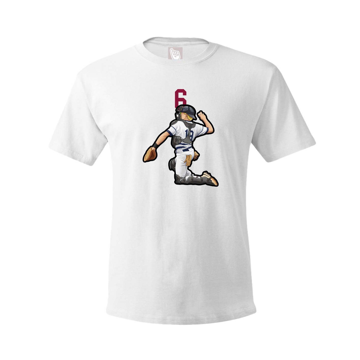Tee — Number Top in White