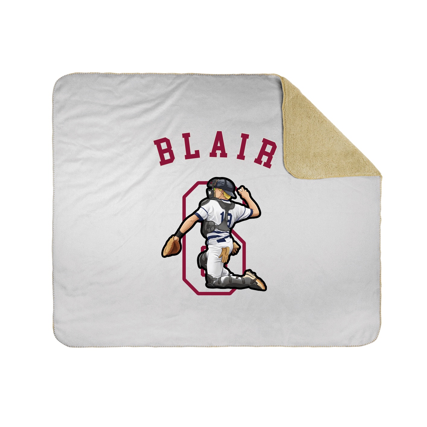 Throw Blanket — Shirsey Arch in White