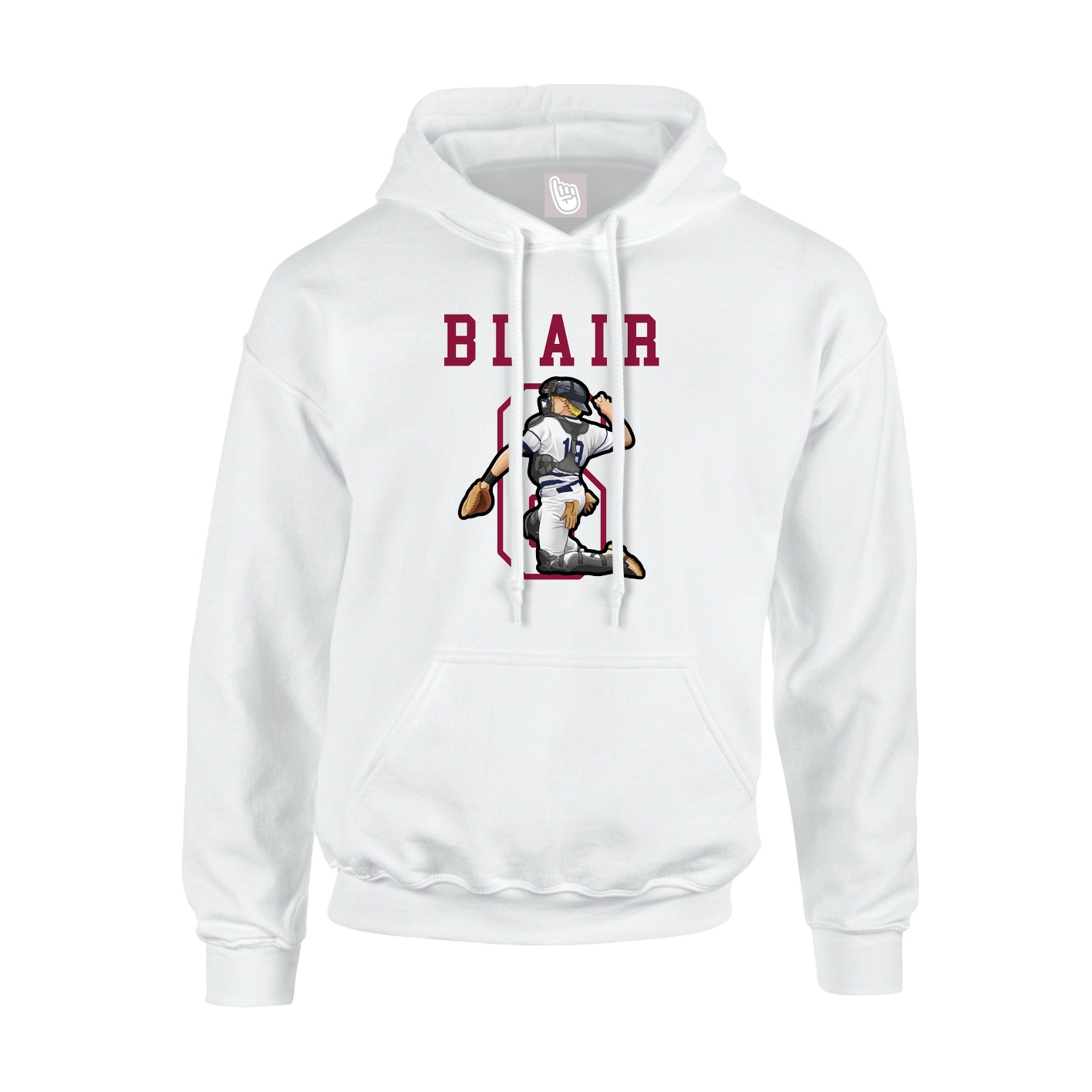 Youth Hoodie — Shirsey in White