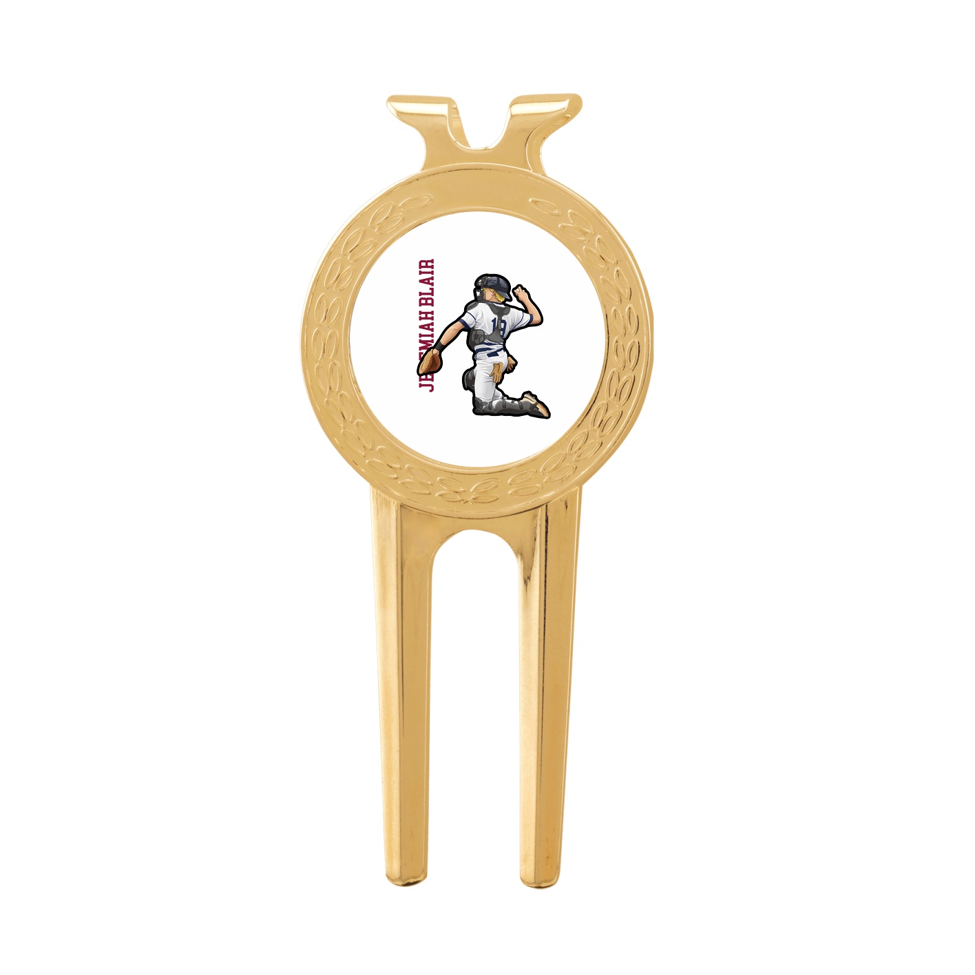 Divot Tool with Ball Marker — Name Vertical in Classic