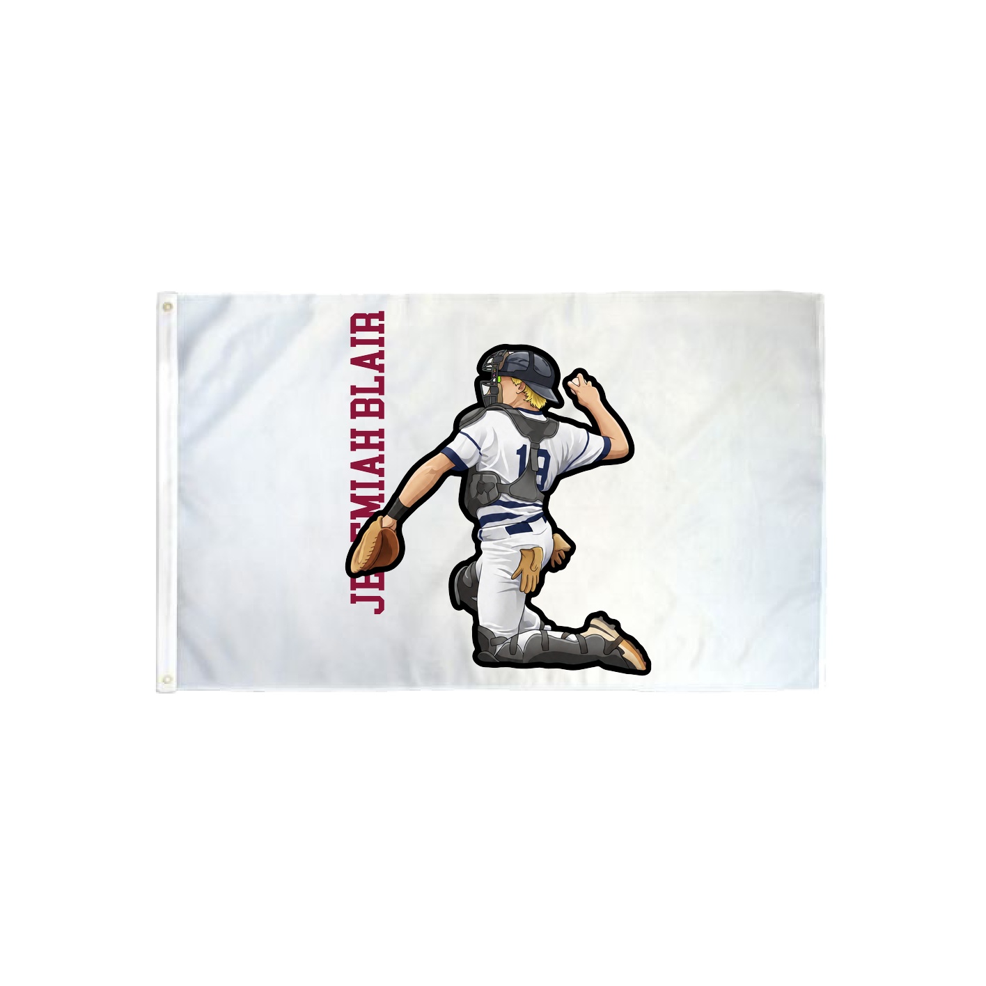 3x5 Flag — Name Vertical in Classic