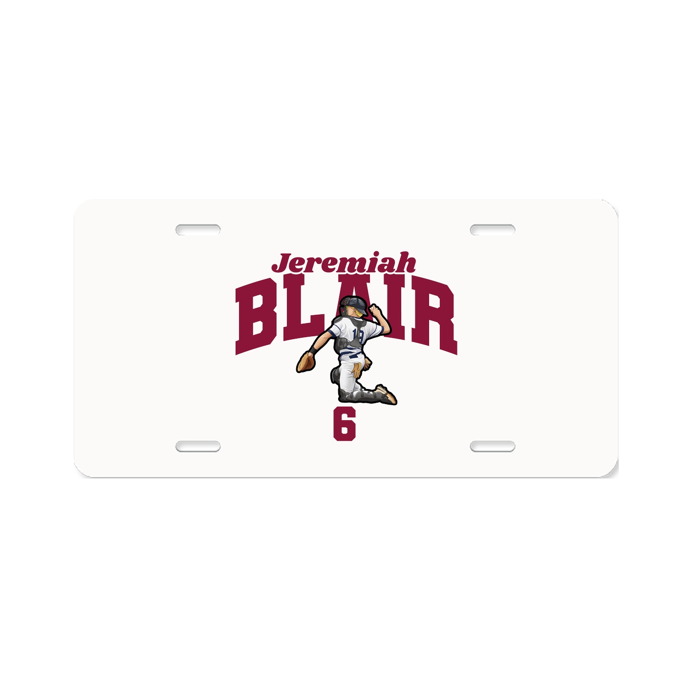 License Plate — Signature Arch in Classic