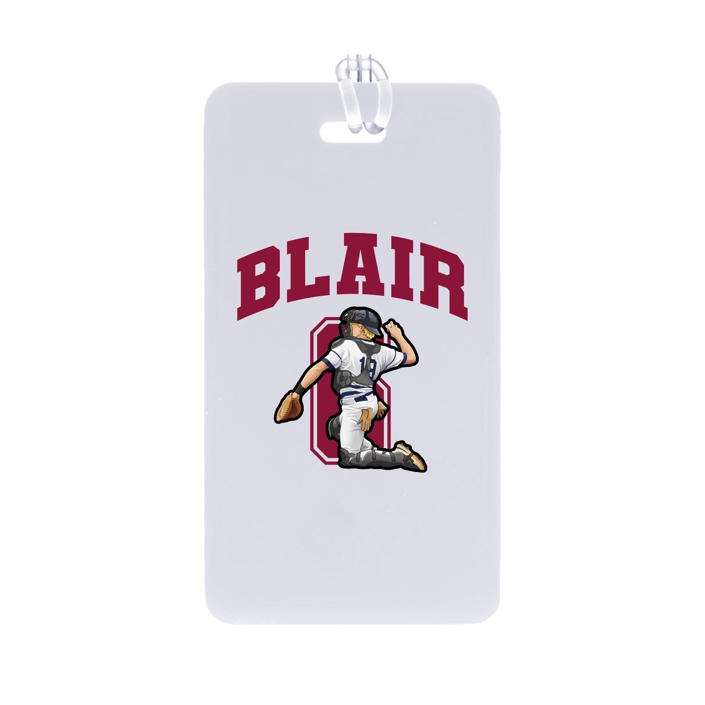 Bag Tag — Number in Classic