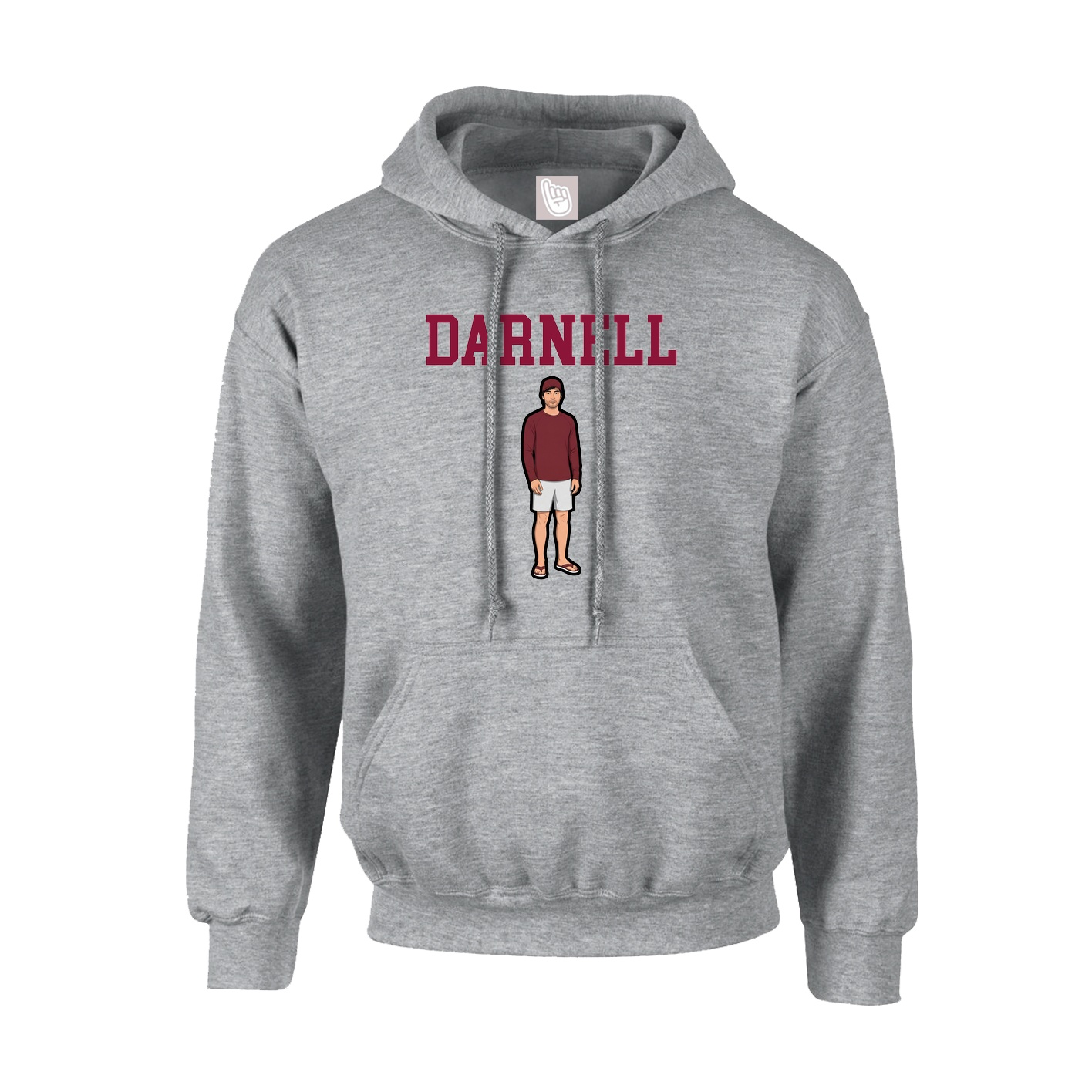 Hoodie — Shirsey in Grey