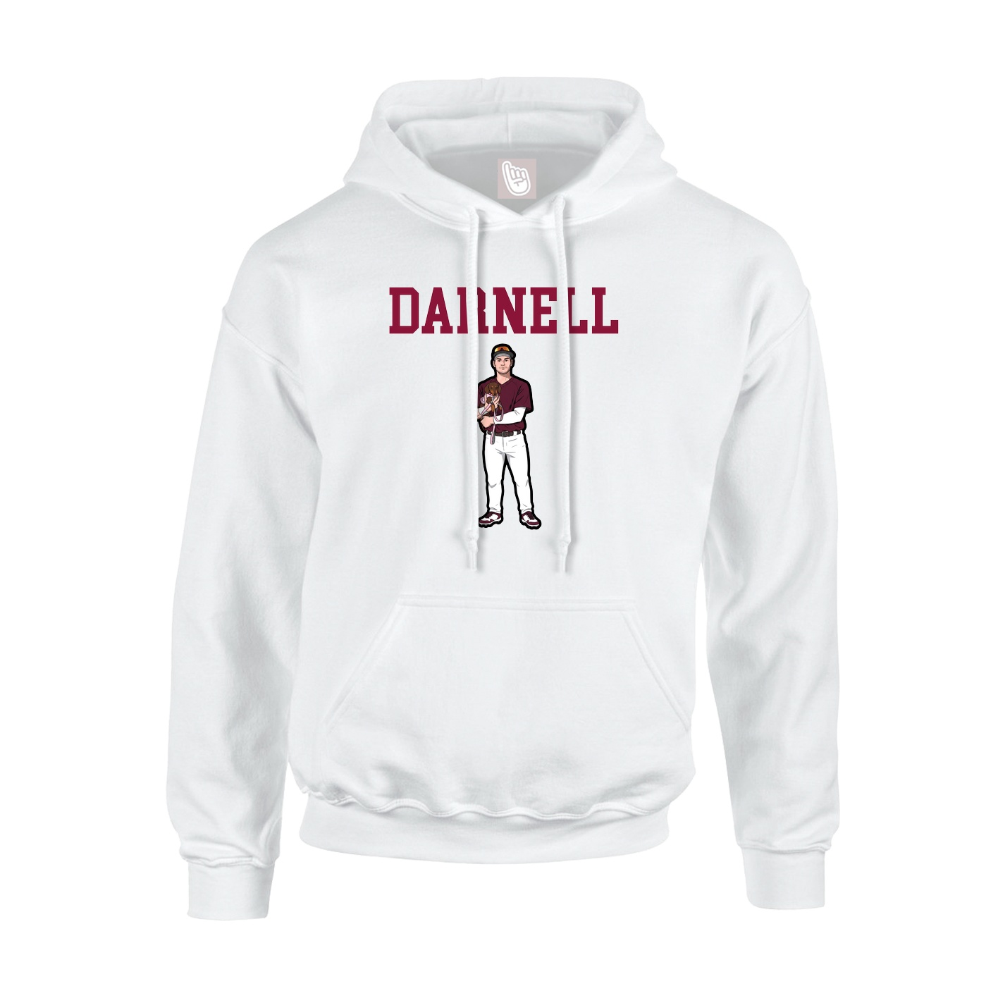 Youth Hoodie — Shirsey in White