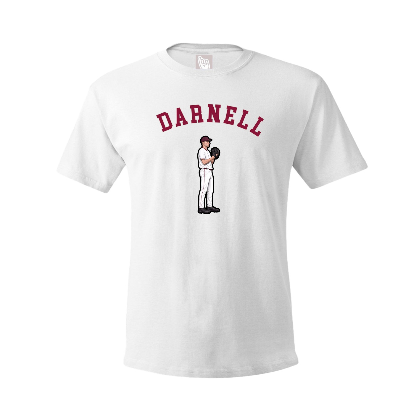 Youth Tee — Shirsey Arch in White