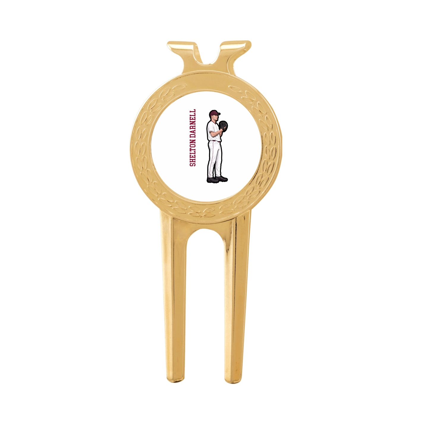 Divot Tool with Ball Marker — Name Vertical in Classic