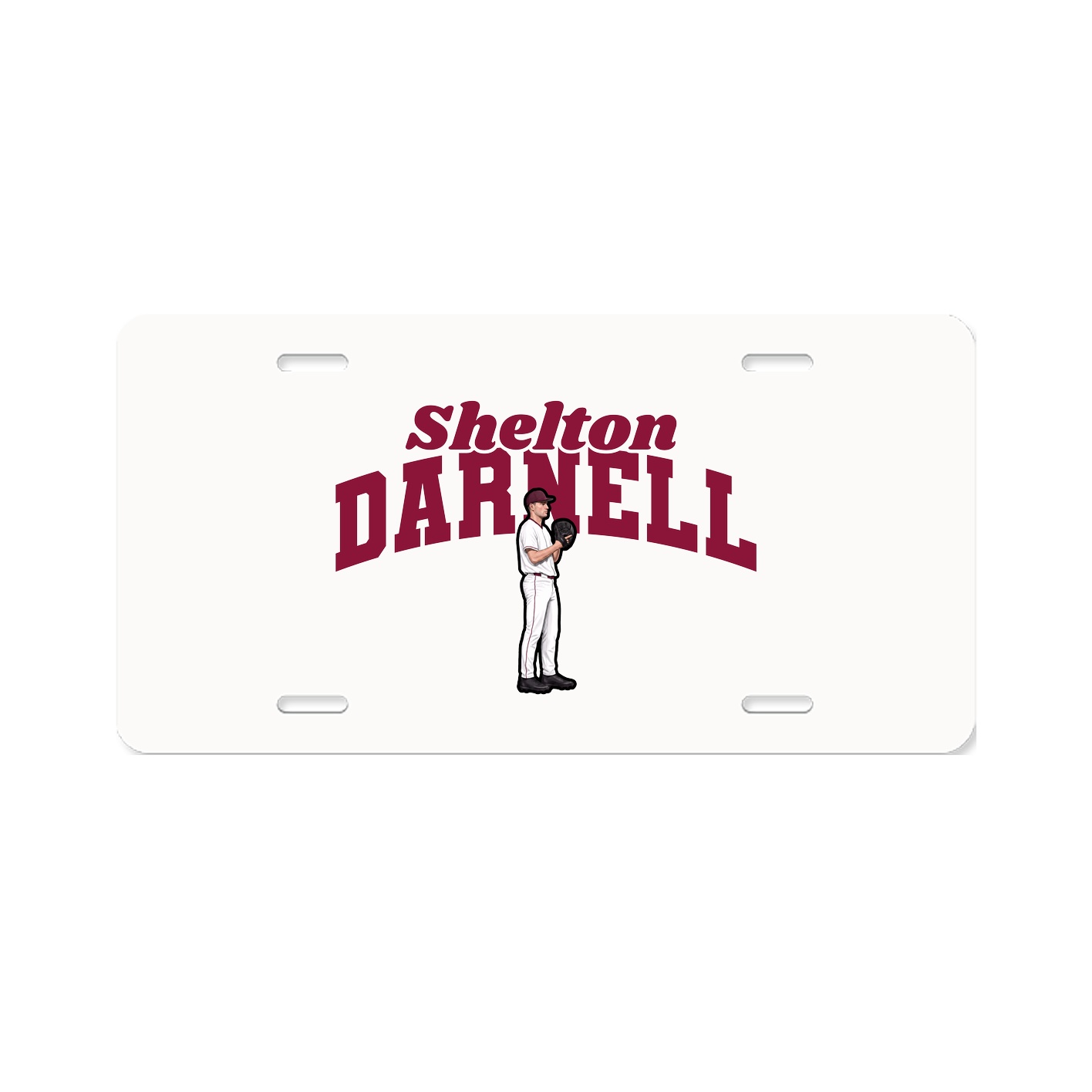License Plate — Signature Arch in Classic