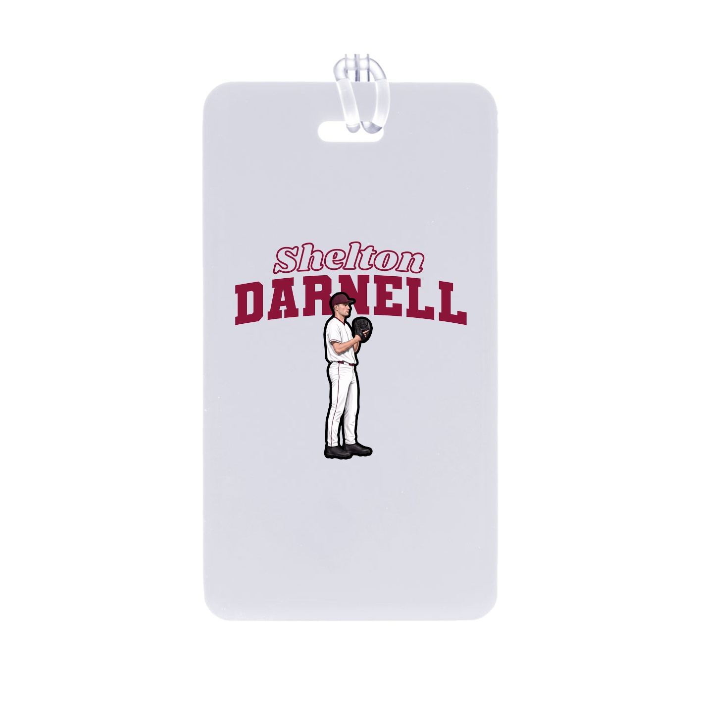 Bag Tag — Name Arch in Classic