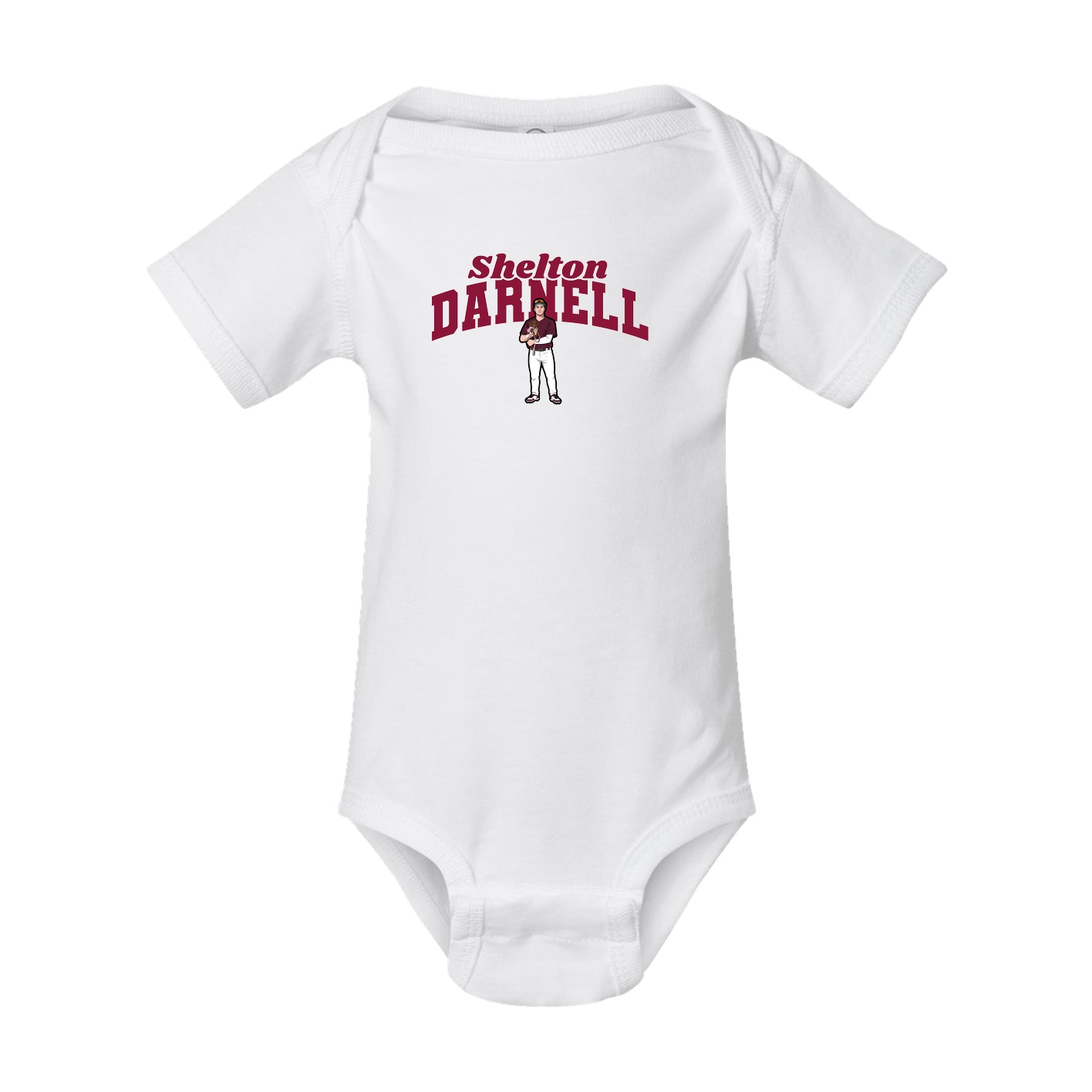 Baby Onesie — Signature Arch in White