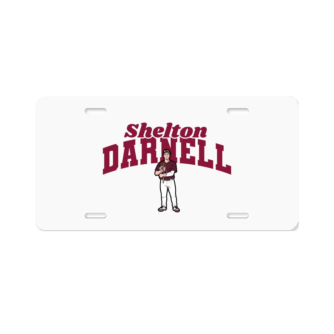 License Plate — Signature Arch in Classic