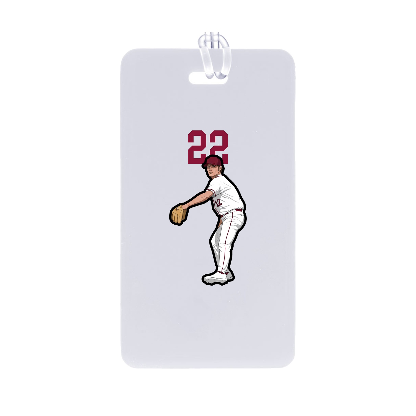 Bag Tag — Number Top in Classic