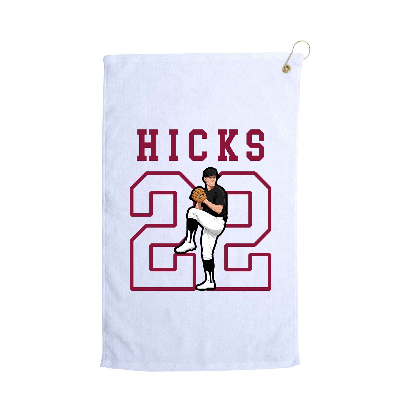 Golf Towel — Shirsey in White