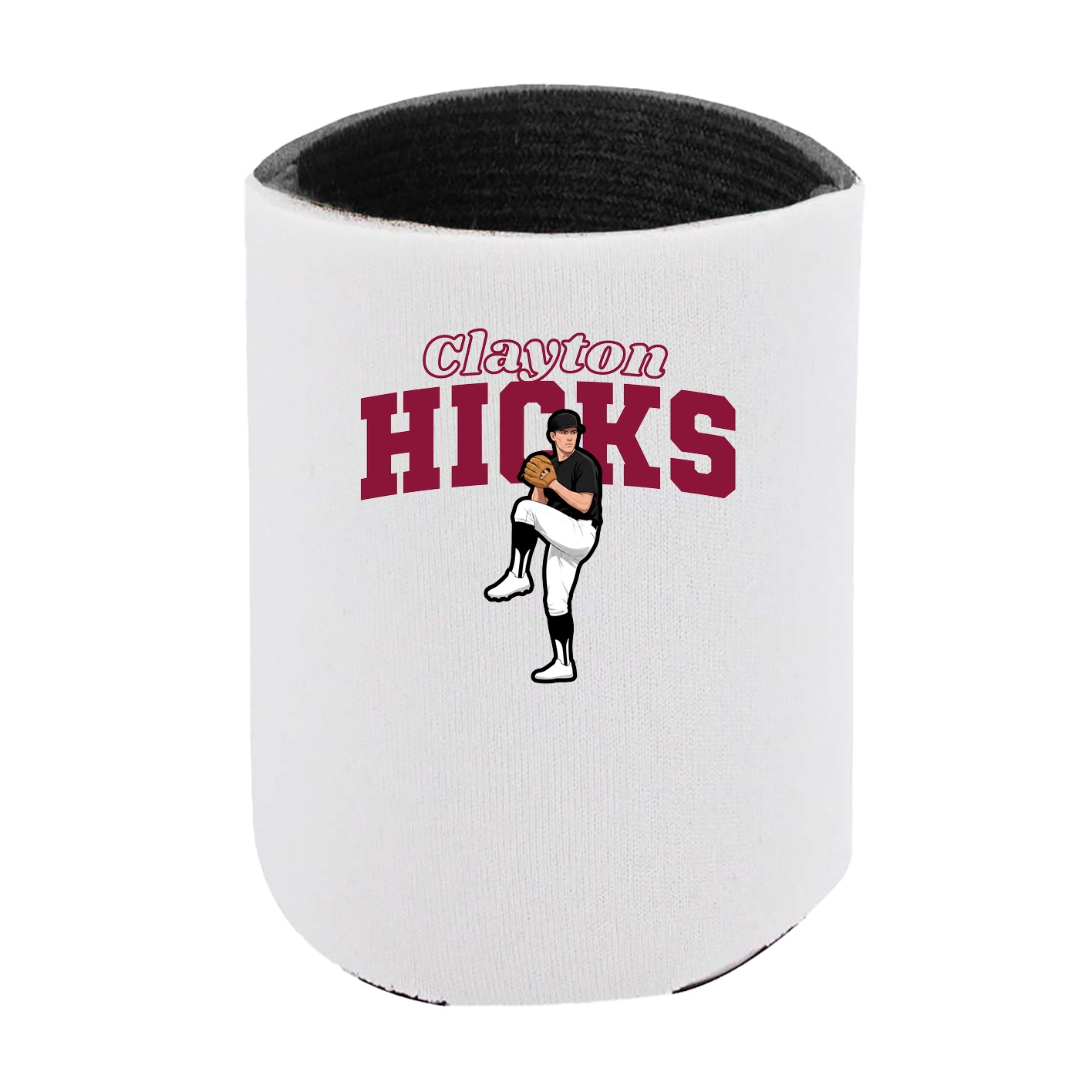 Can Holder — Name Arch in White