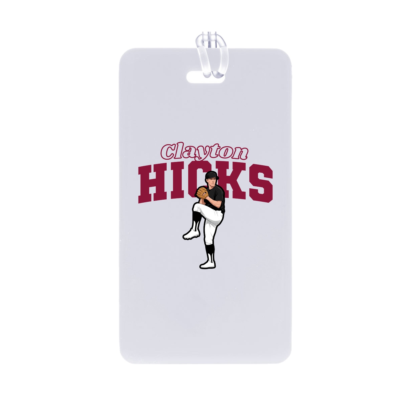 Bag Tag — Name Arch in Classic
