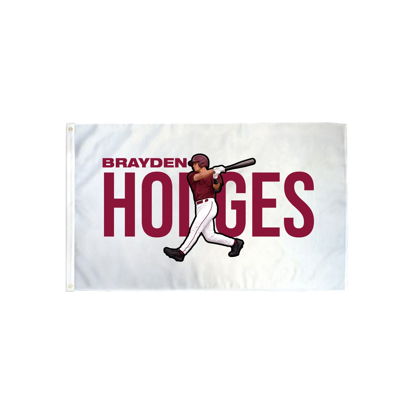 3x5 Flag — Player Name in Classic