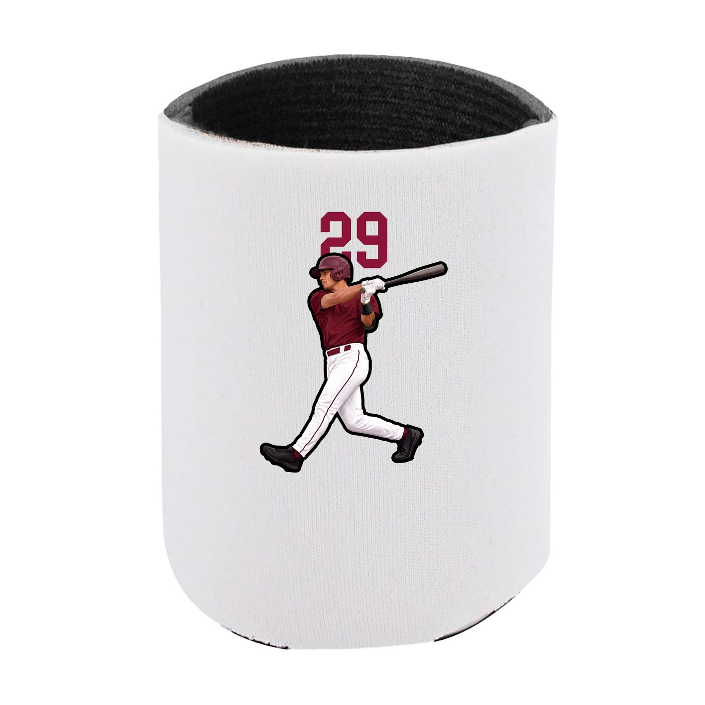 Can Holder — Number Top in White