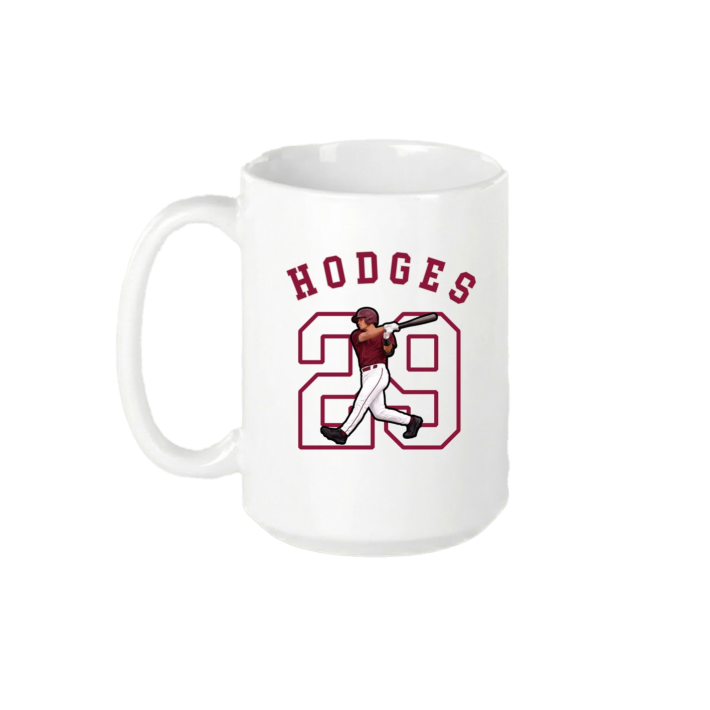 15oz Coffee Mug — Shirsey Arch in White