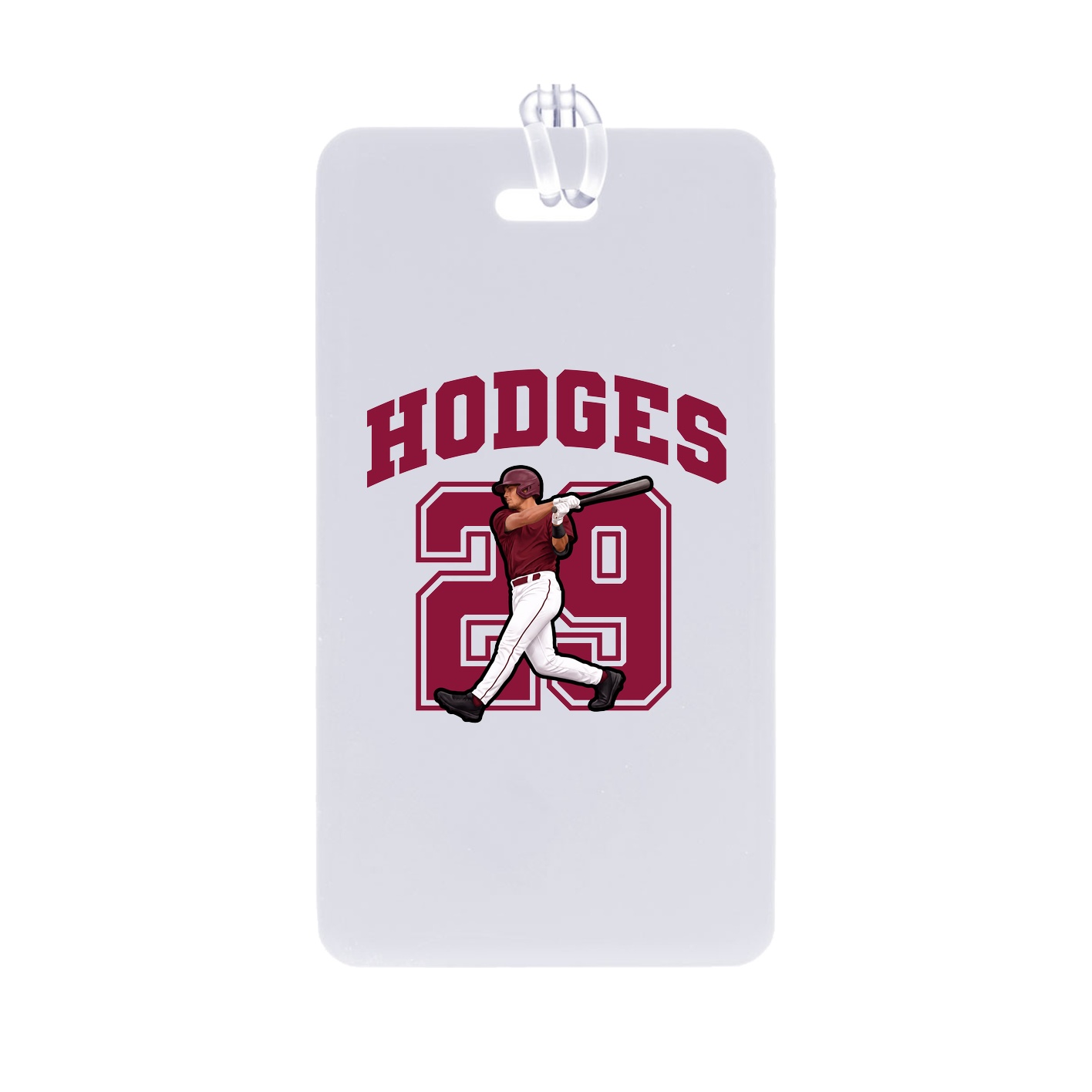 Bag Tag — Number in Classic