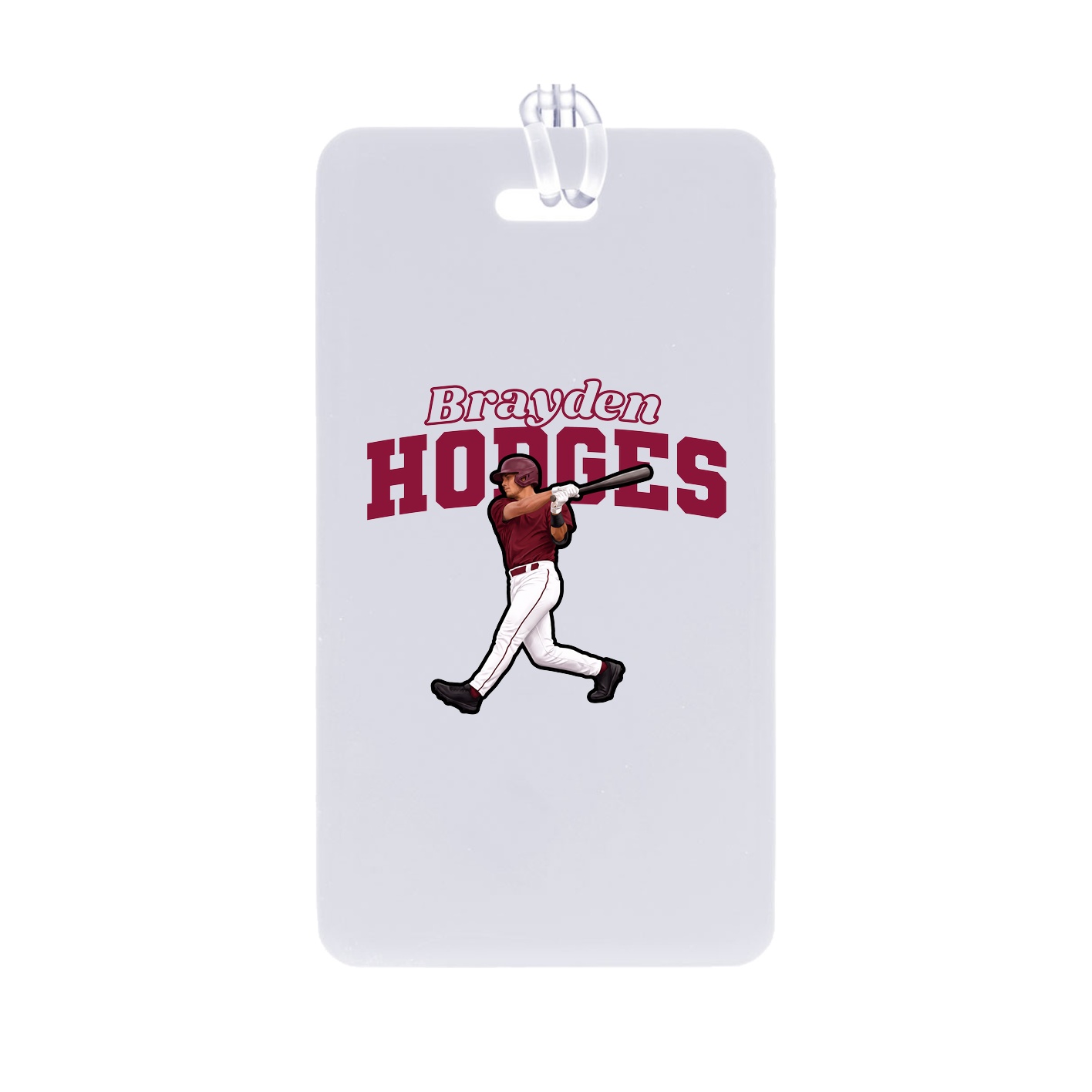 Bag Tag — Name Arch in Classic