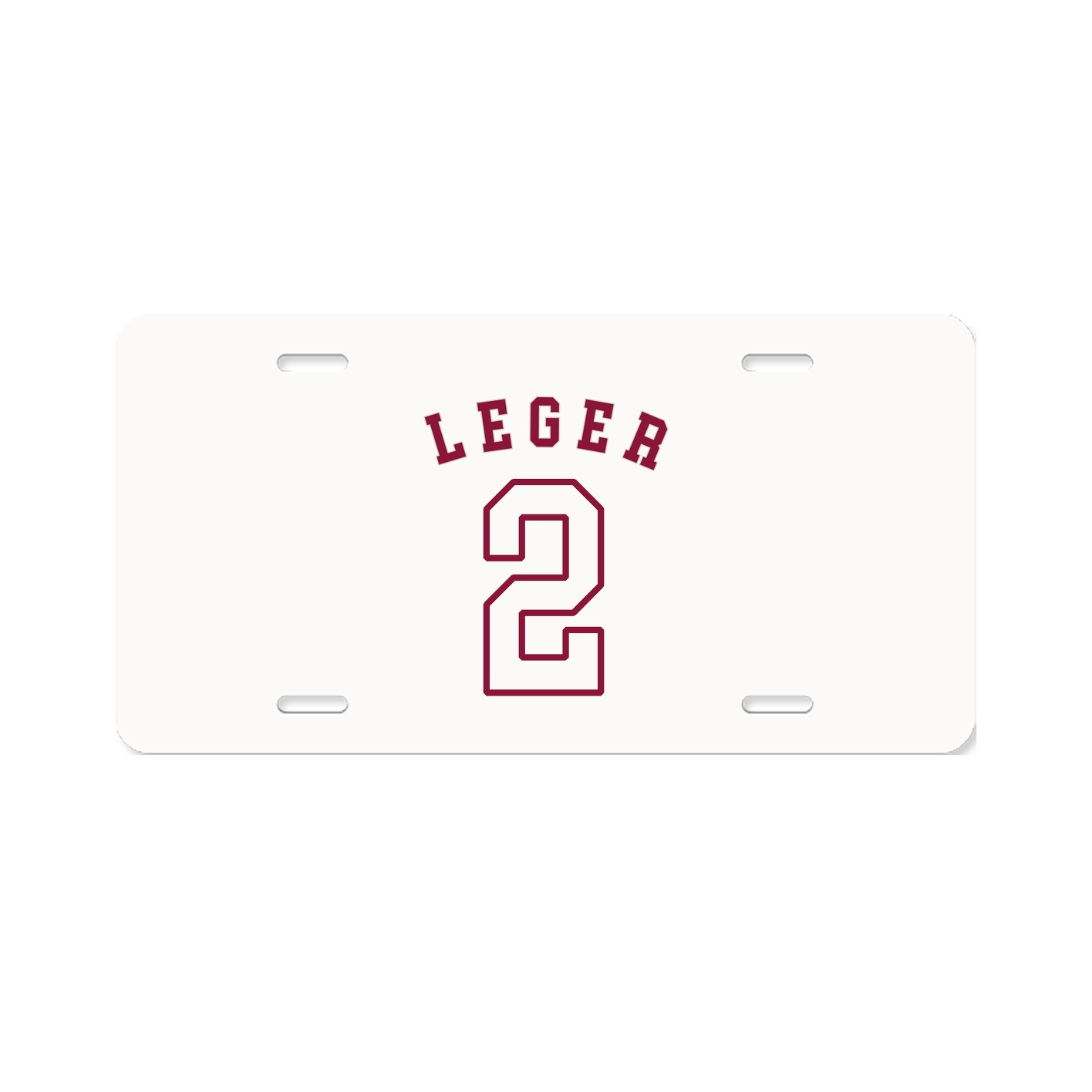 License Plate — Shirsey Arch in Classic