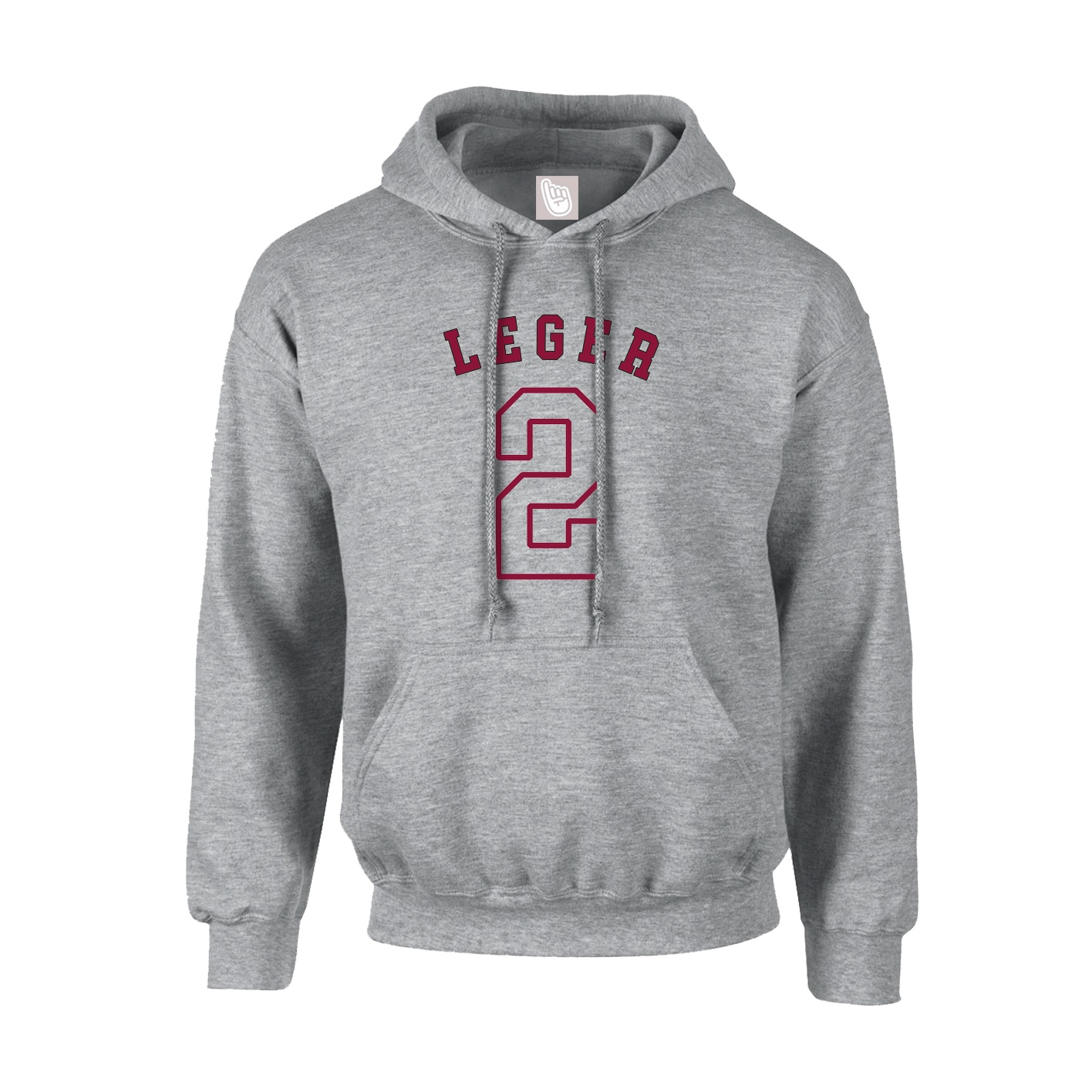 Youth Hoodie — Shirsey Arch in Grey
