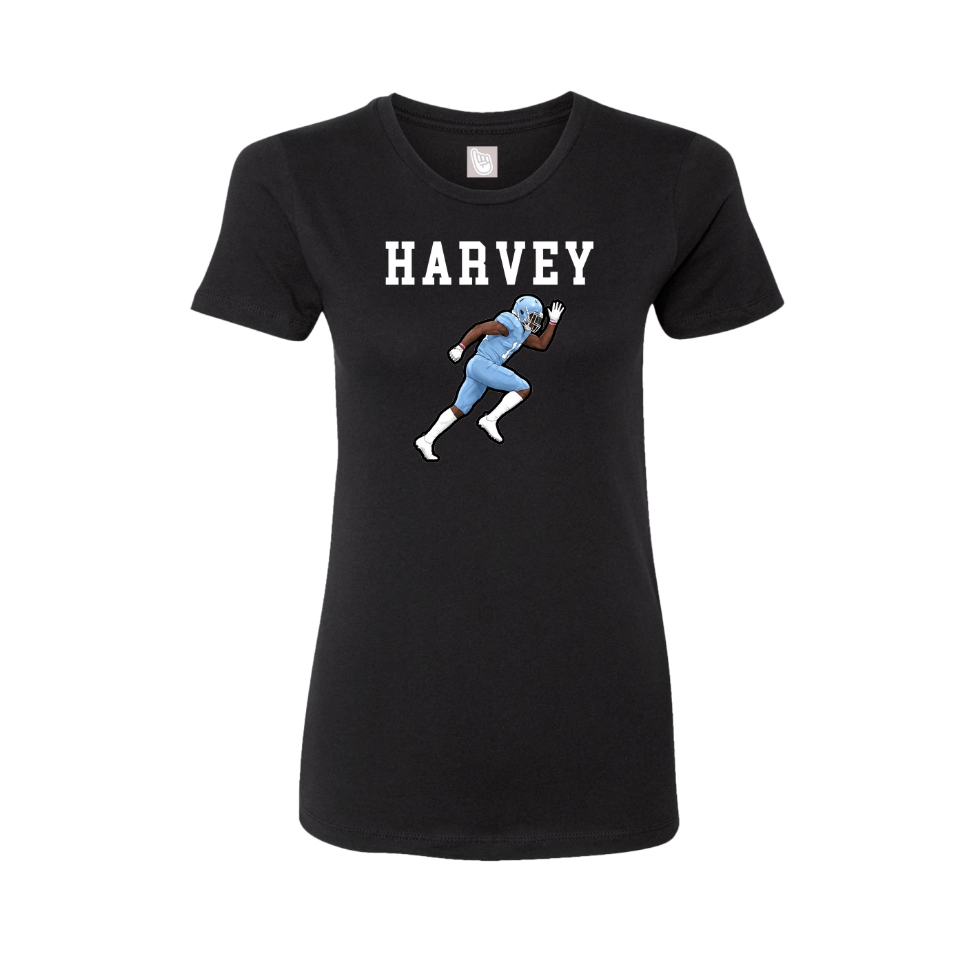 Fitted Women's Tee — Shirsey in Black