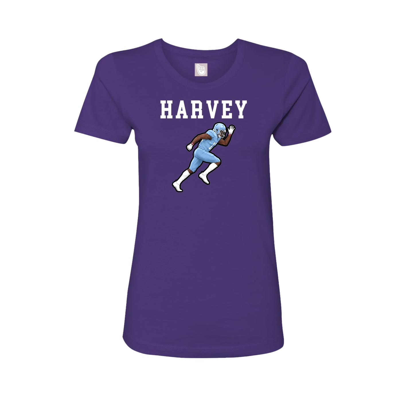 Fitted Women's Tee — Shirsey in Purple