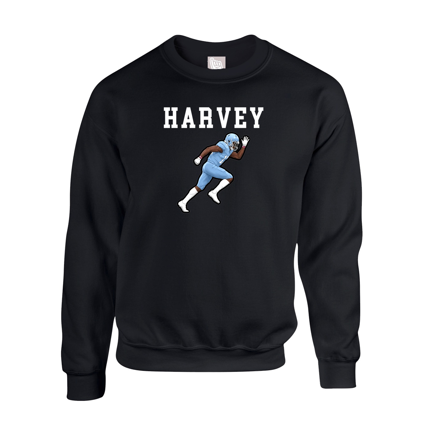 Fleece Crew — Shirsey in Black