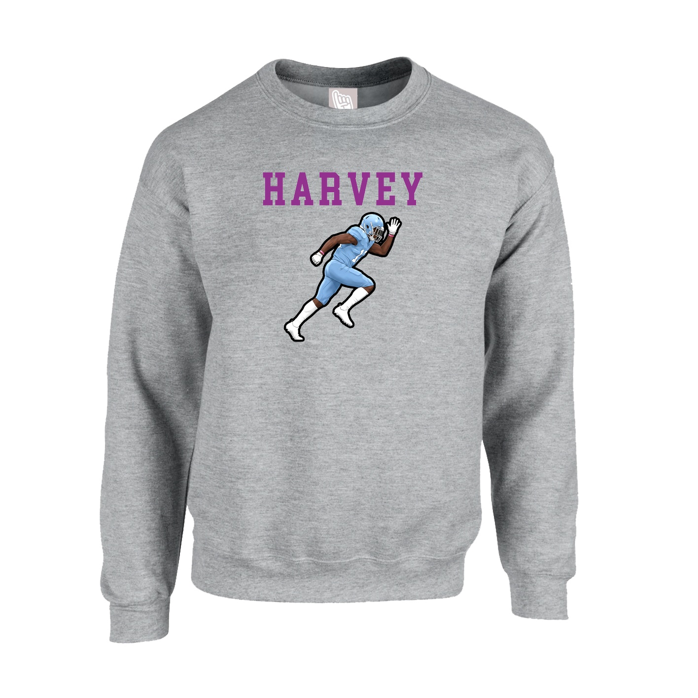 Fleece Crew — Shirsey in Grey