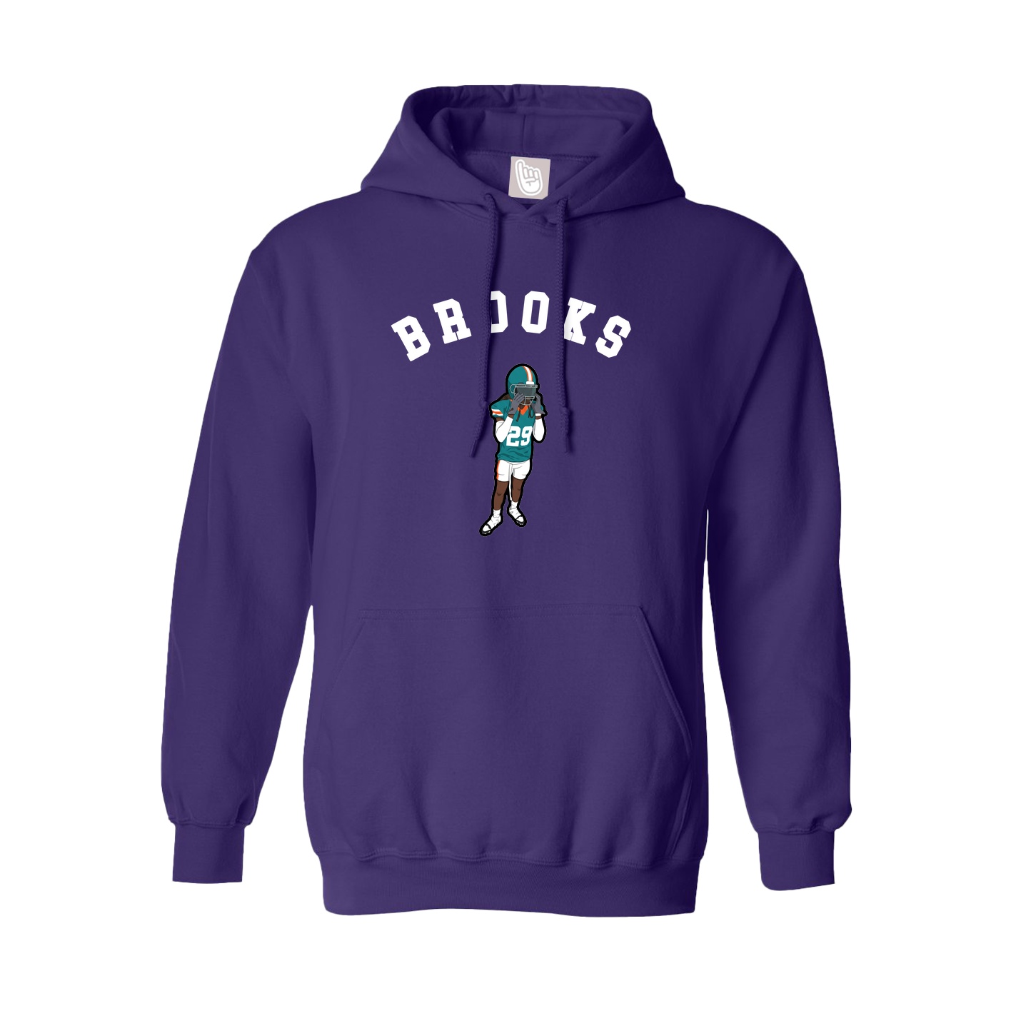 Hoodie — Shirsey Arch in Purple