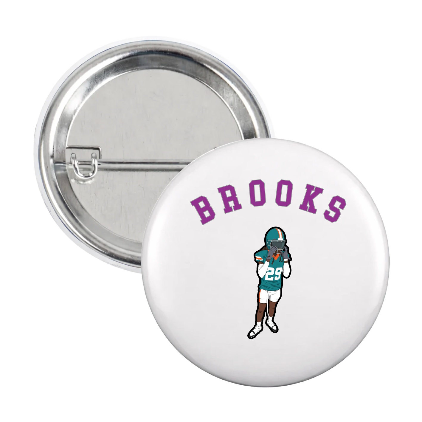 Game Day Button — Shirsey Arch in White