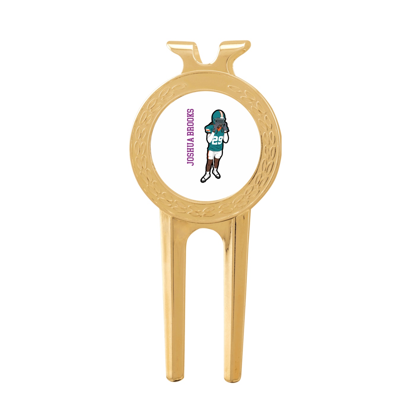 Divot Tool with Ball Marker — Name Vertical in Classic