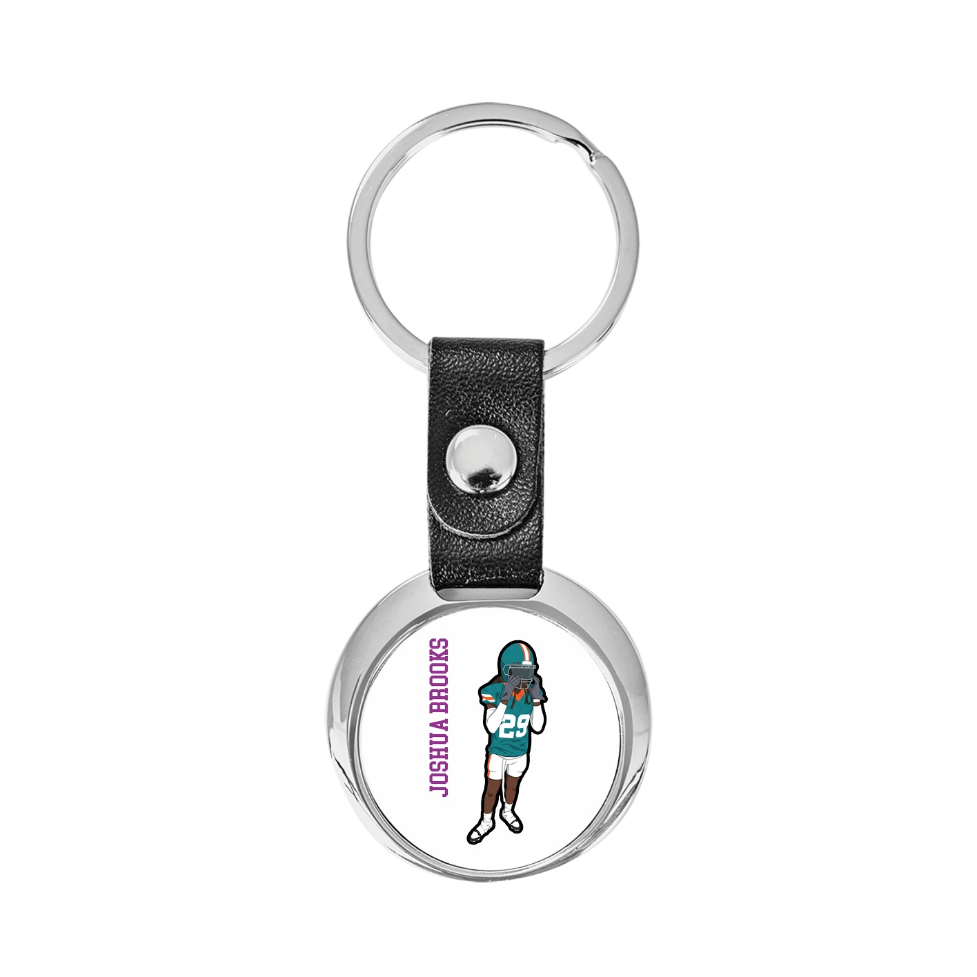 Key Chain — Name Vertical in Classic