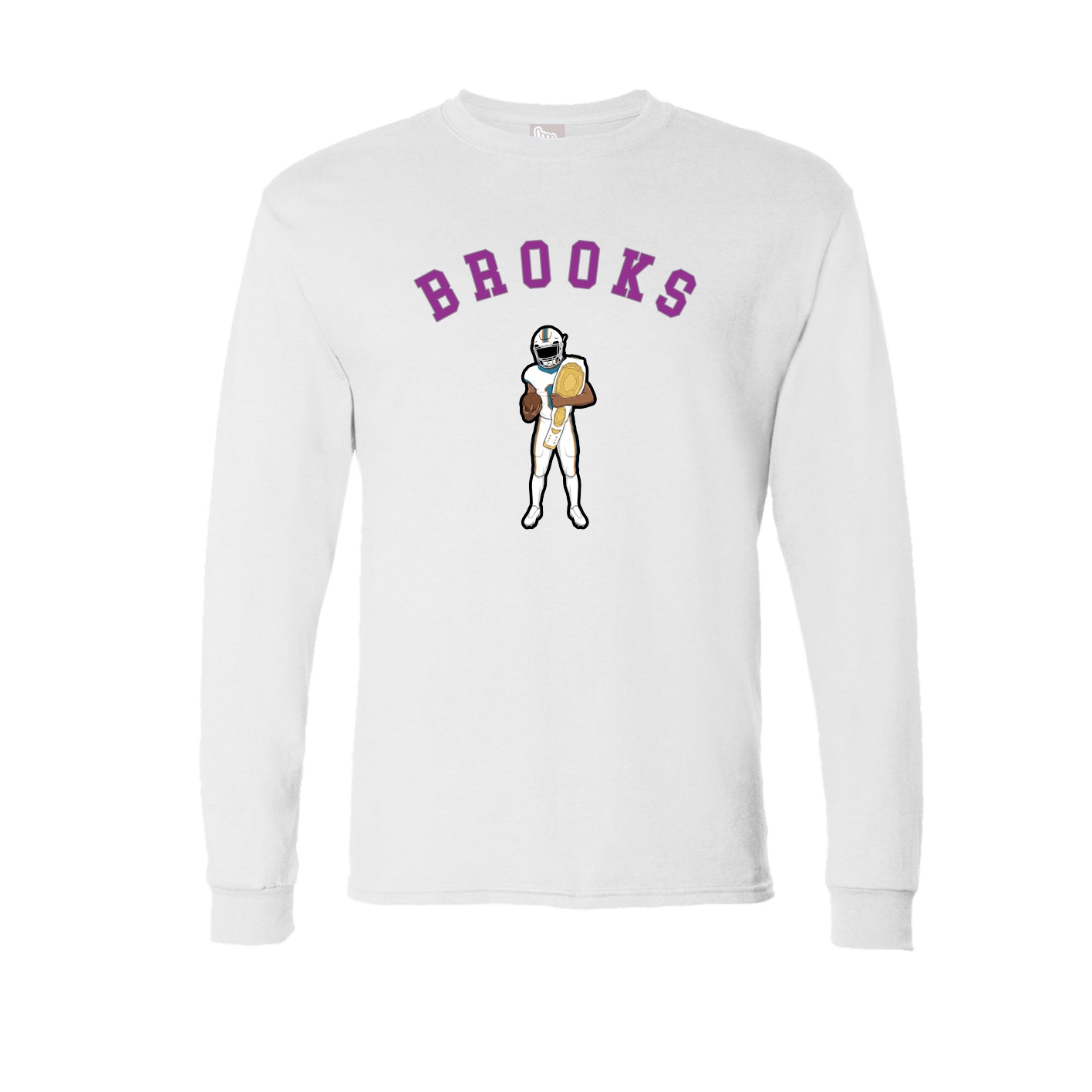 Long Sleeve Tee — Shirsey Arch in White