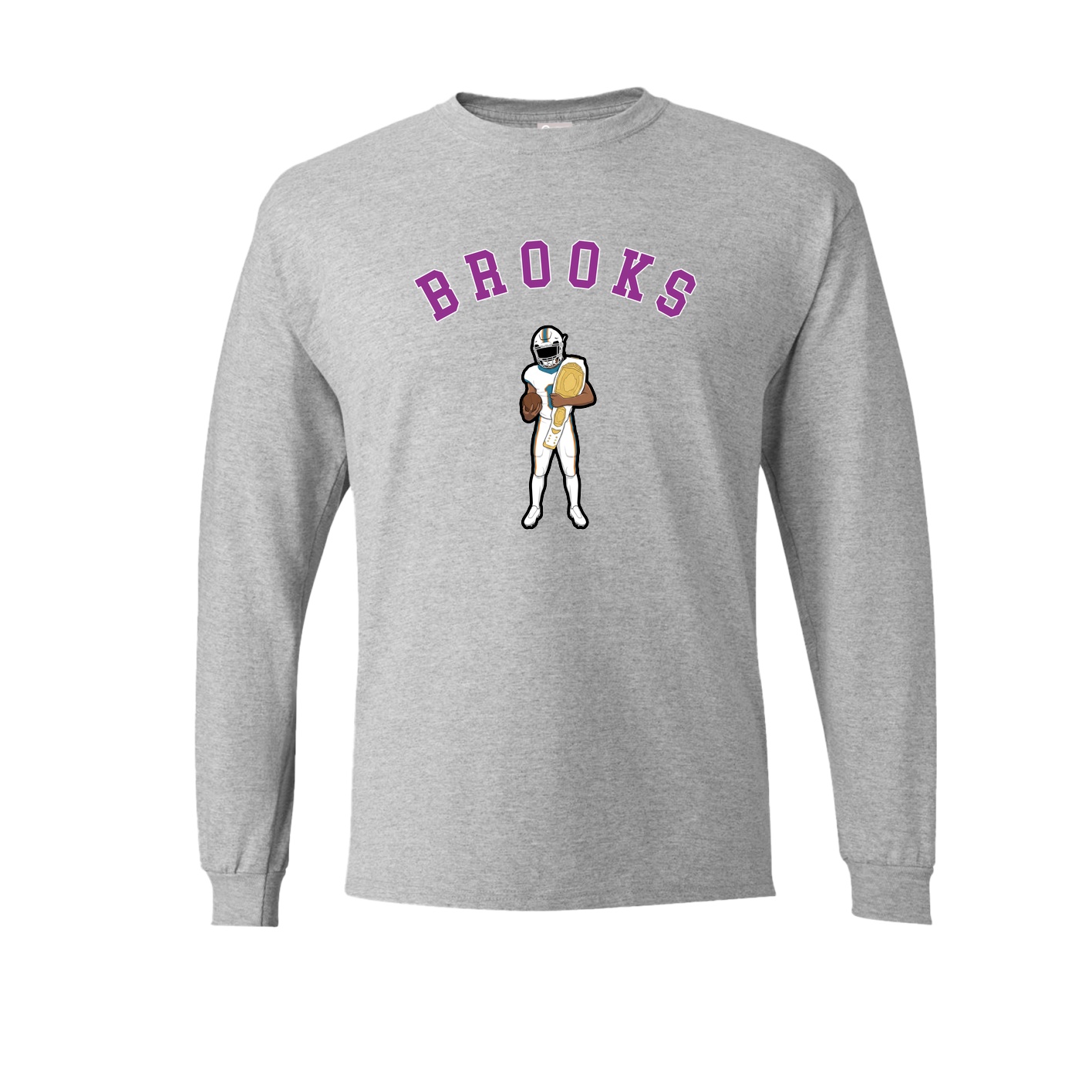 Long Sleeve Tee — Shirsey Arch in Grey