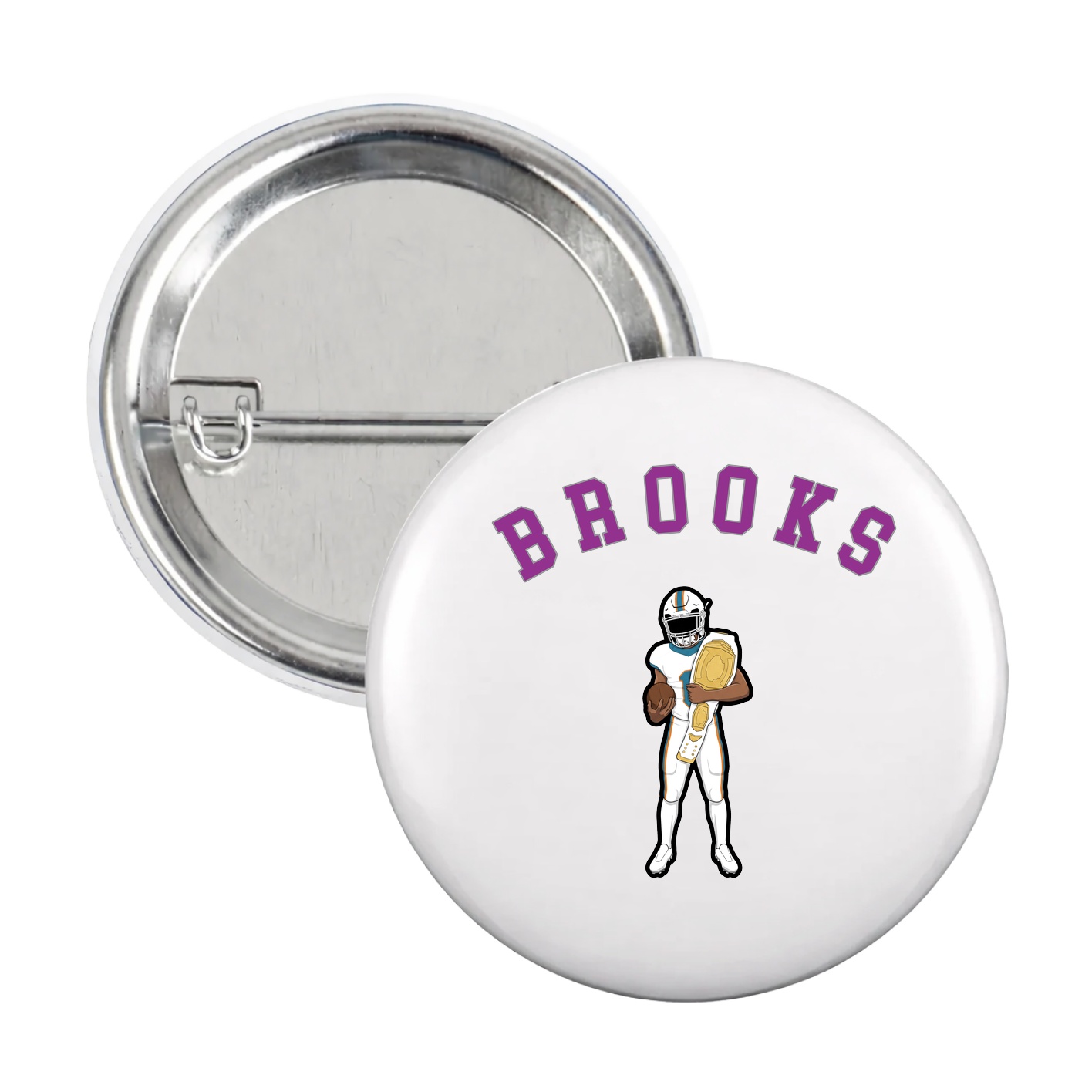 Game Day Button — Shirsey Arch in White